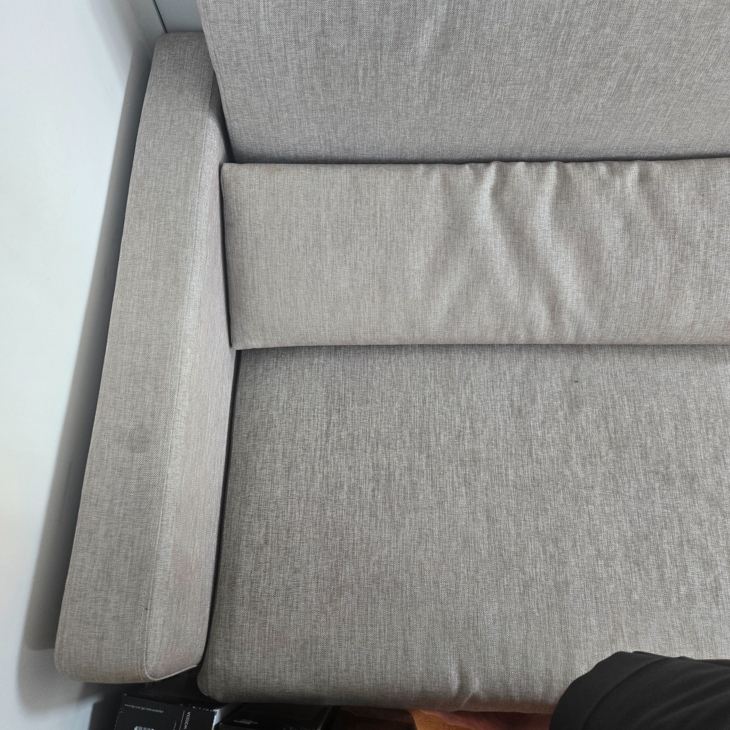 Bo Concept Light Gray Fabric Sleeper Sofa - image-4