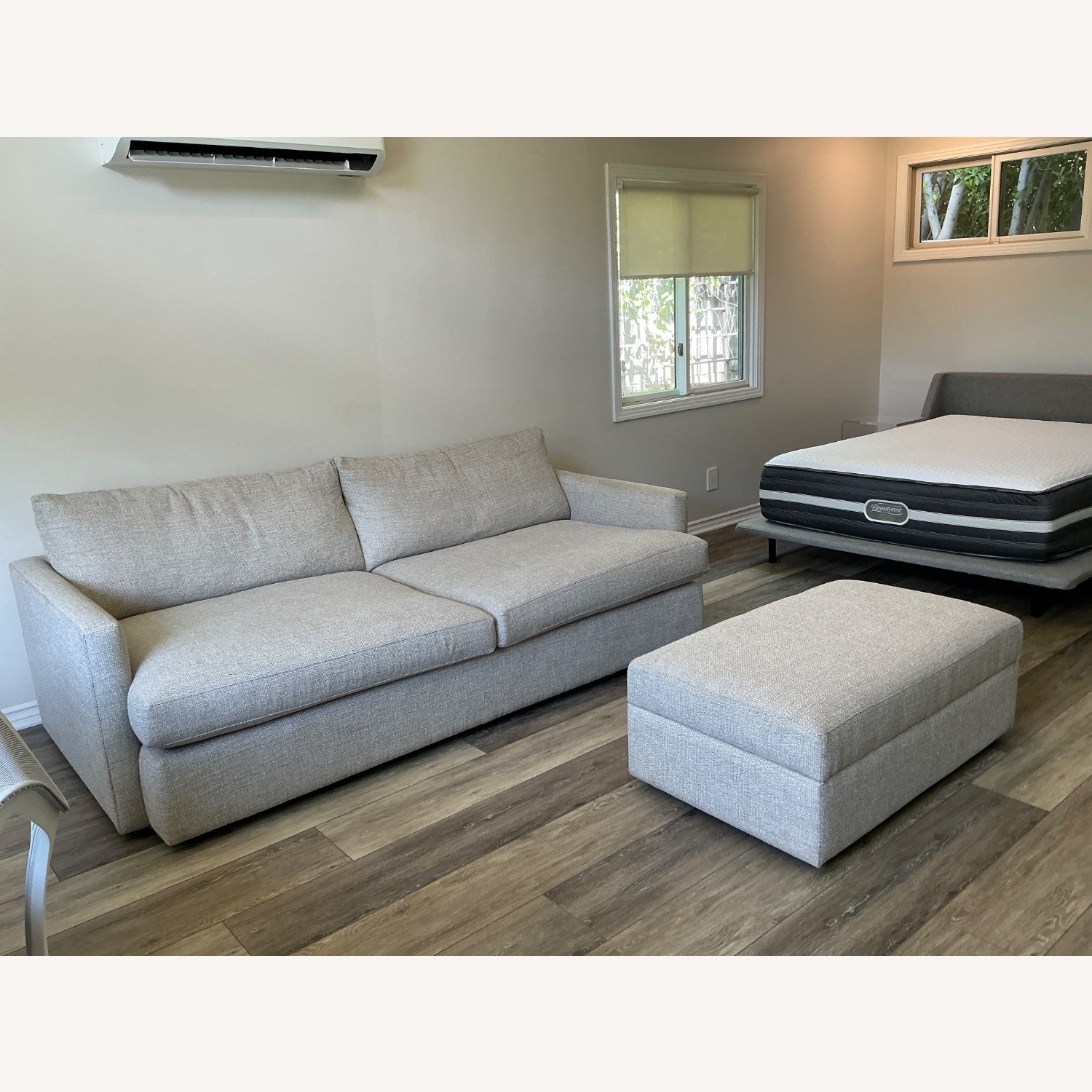 Crate & Barrel Lounge Fabric 3+ Seater Sofa - image-2