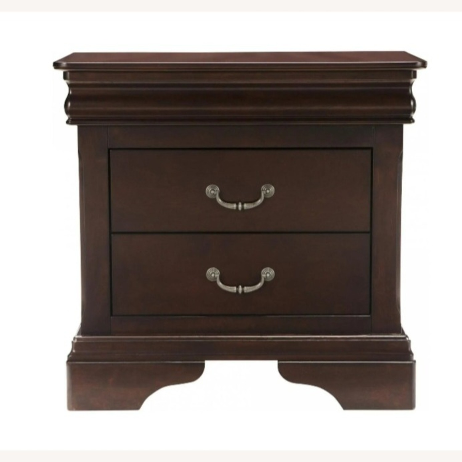 Raymour & Flanigan Charleston Dark Brown Wood Nightstands - image-2