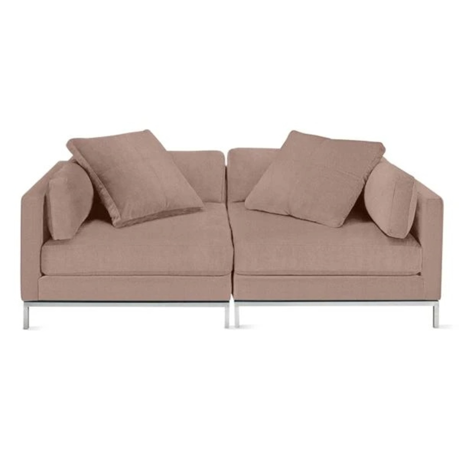 Z Gallerie Ventura Natural Fabric 2 Piece Sectional - image-7