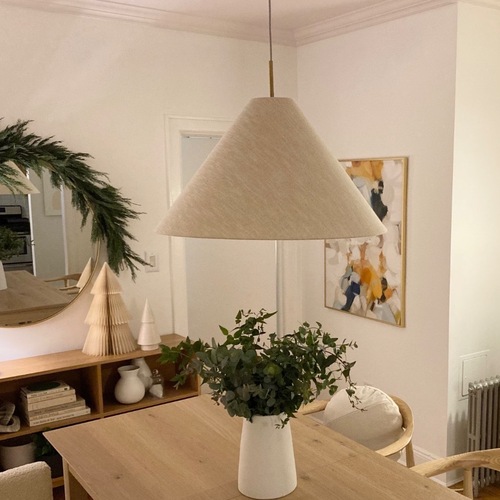 Used Crate & Barrel 28” Arcinela Pendant Light for sale on AptDeco