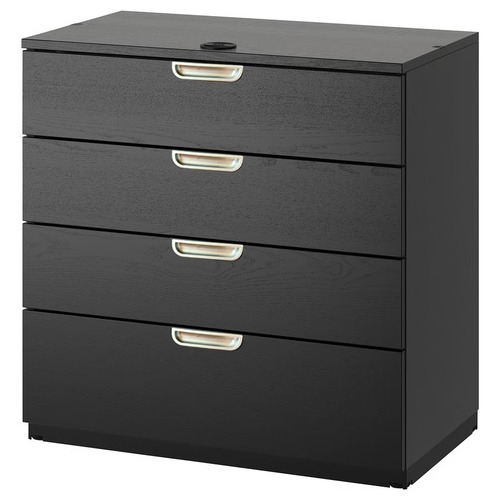 Ikea Enetri Grey Shelving Unit - AptDeco