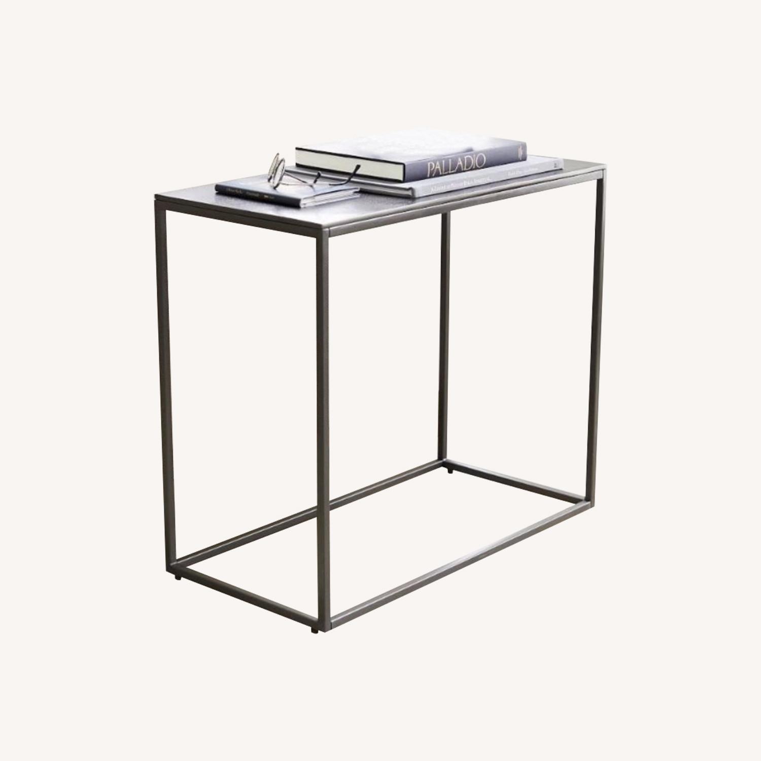 Pottery Barn Duke Metal Side Table - image-0