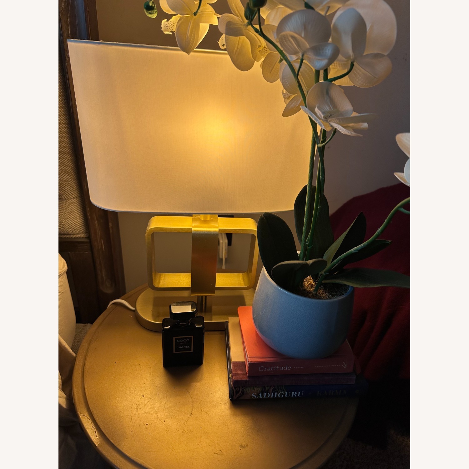 IKEA White Metal Table Lamp - image-3