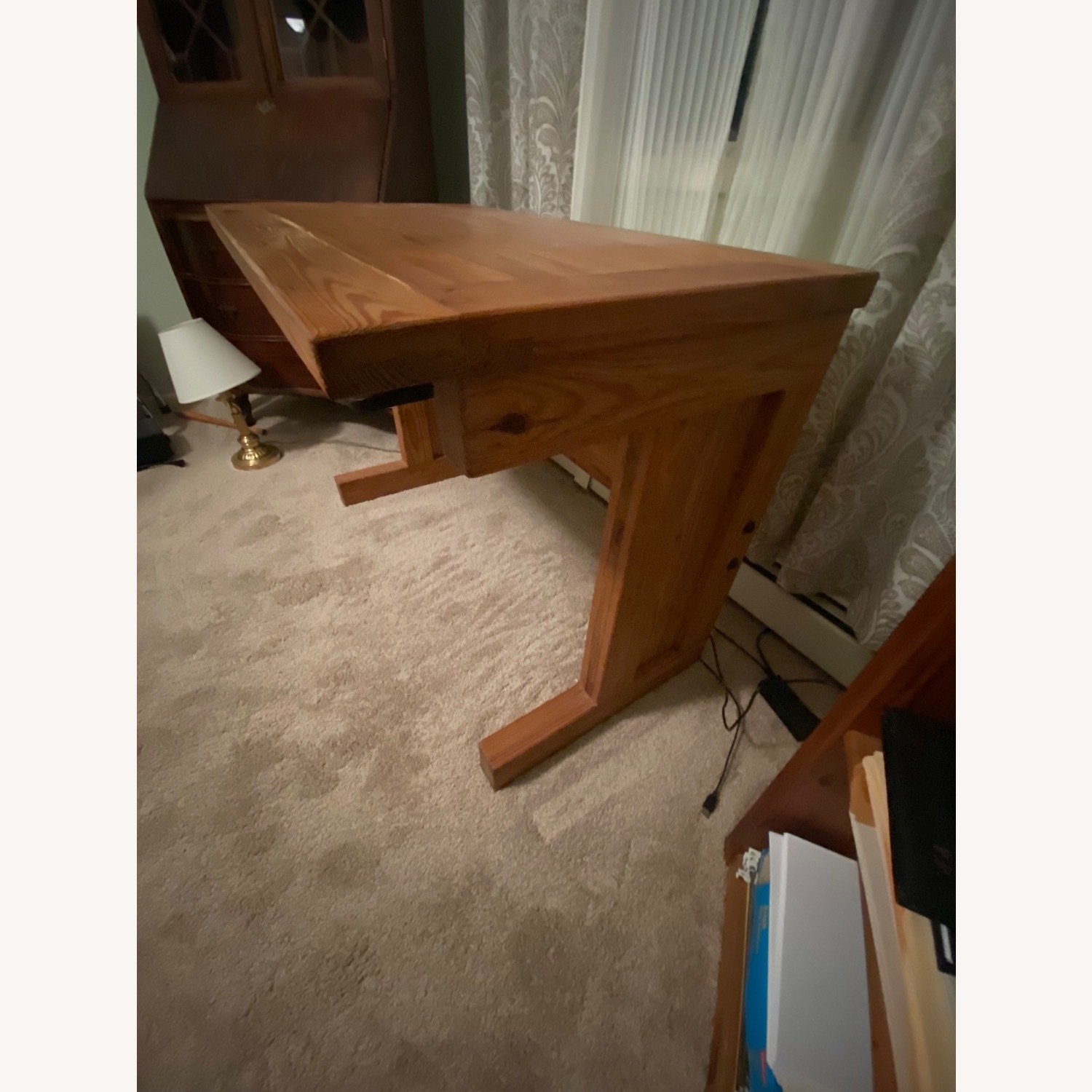 This End Up Wood Desk - image-5