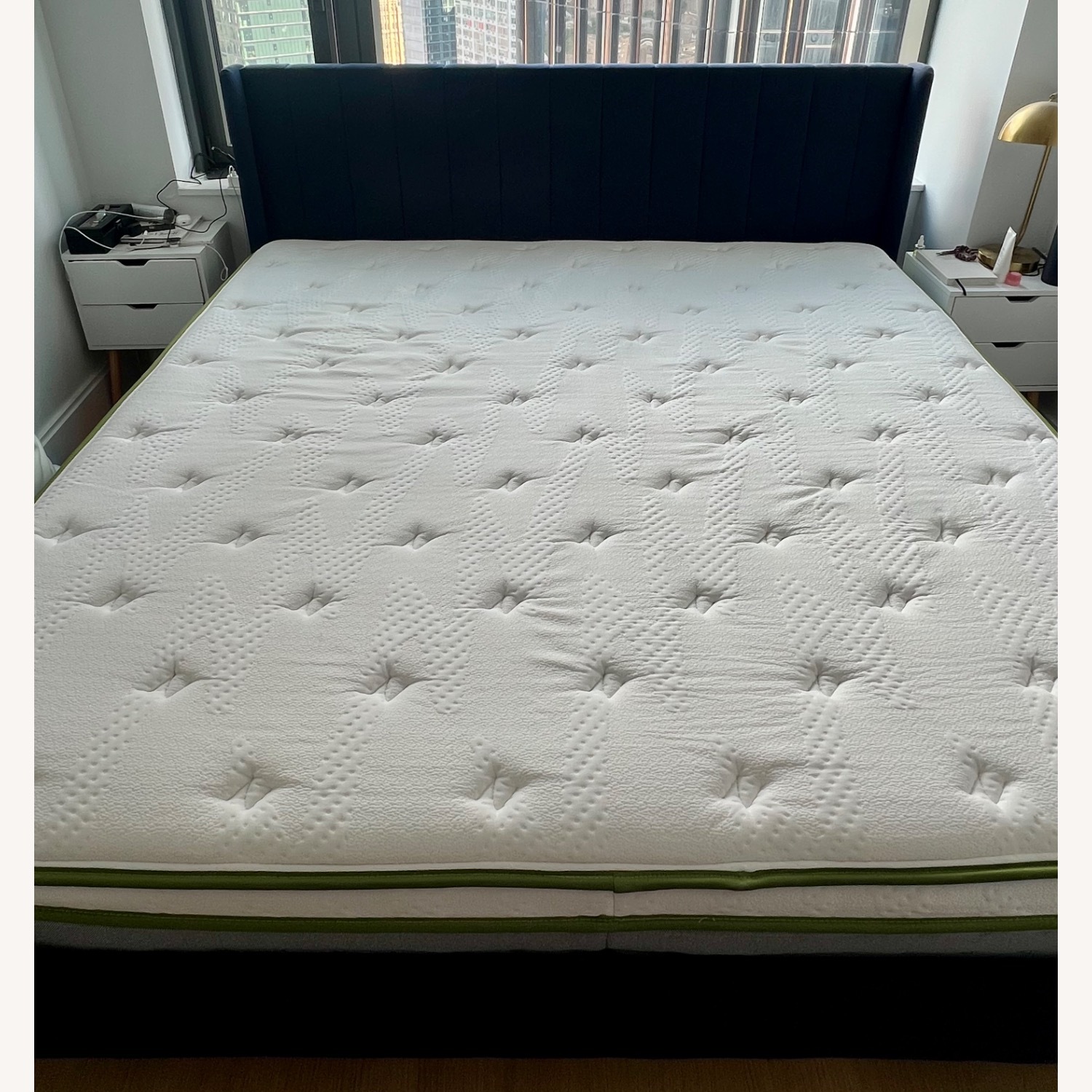 Wayfair Upholstered Platform Bed with Headboard - image-1