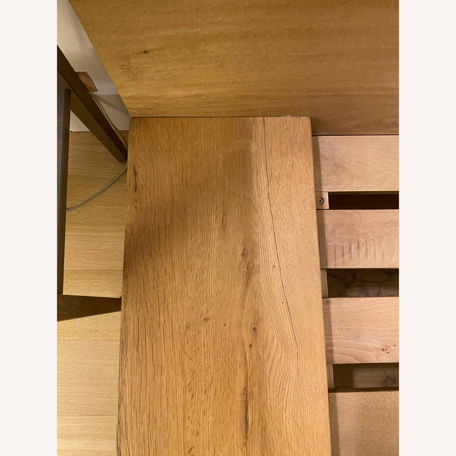 Restoration Hardware Reclaimed Oak Bed  Queen - image-4