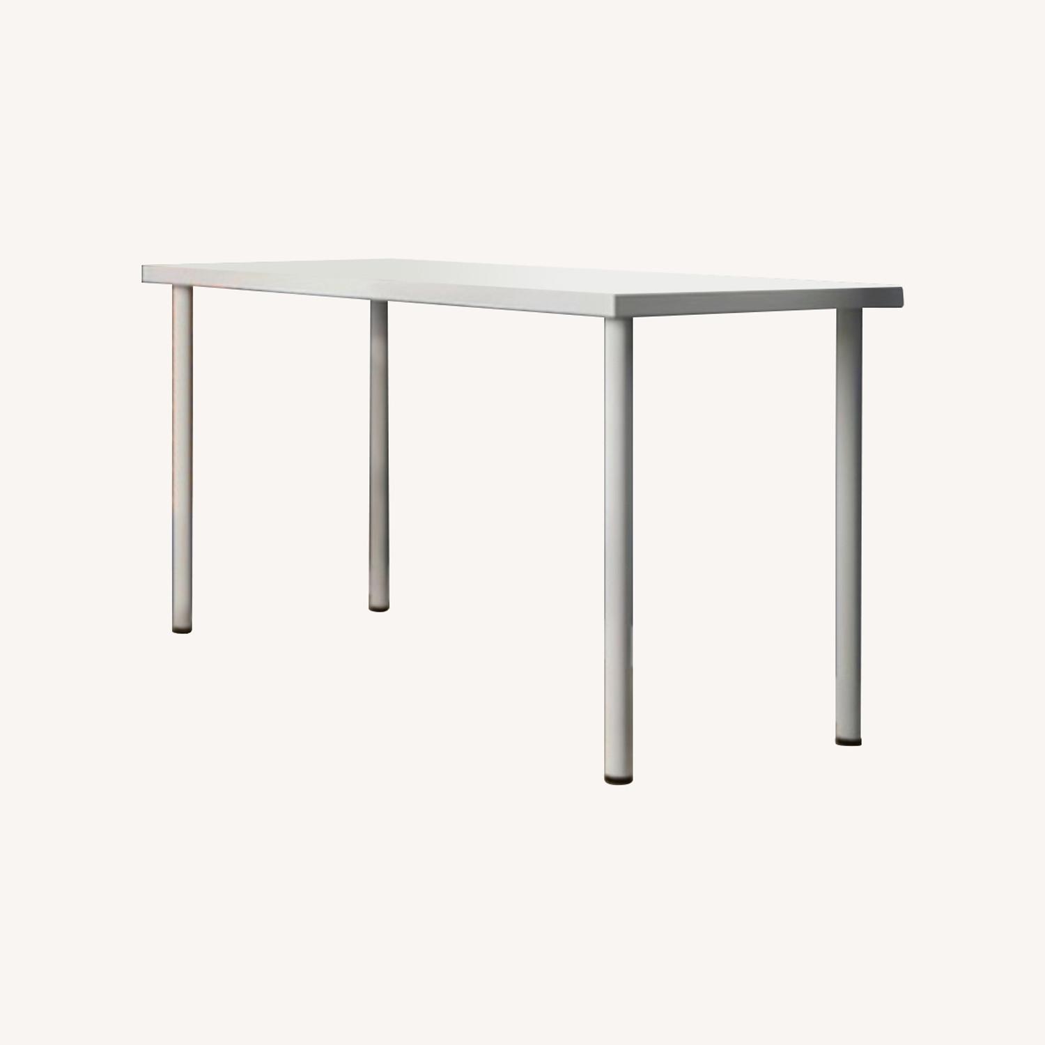 IKEA Lagkapten Desk with Adils Legs - image-0