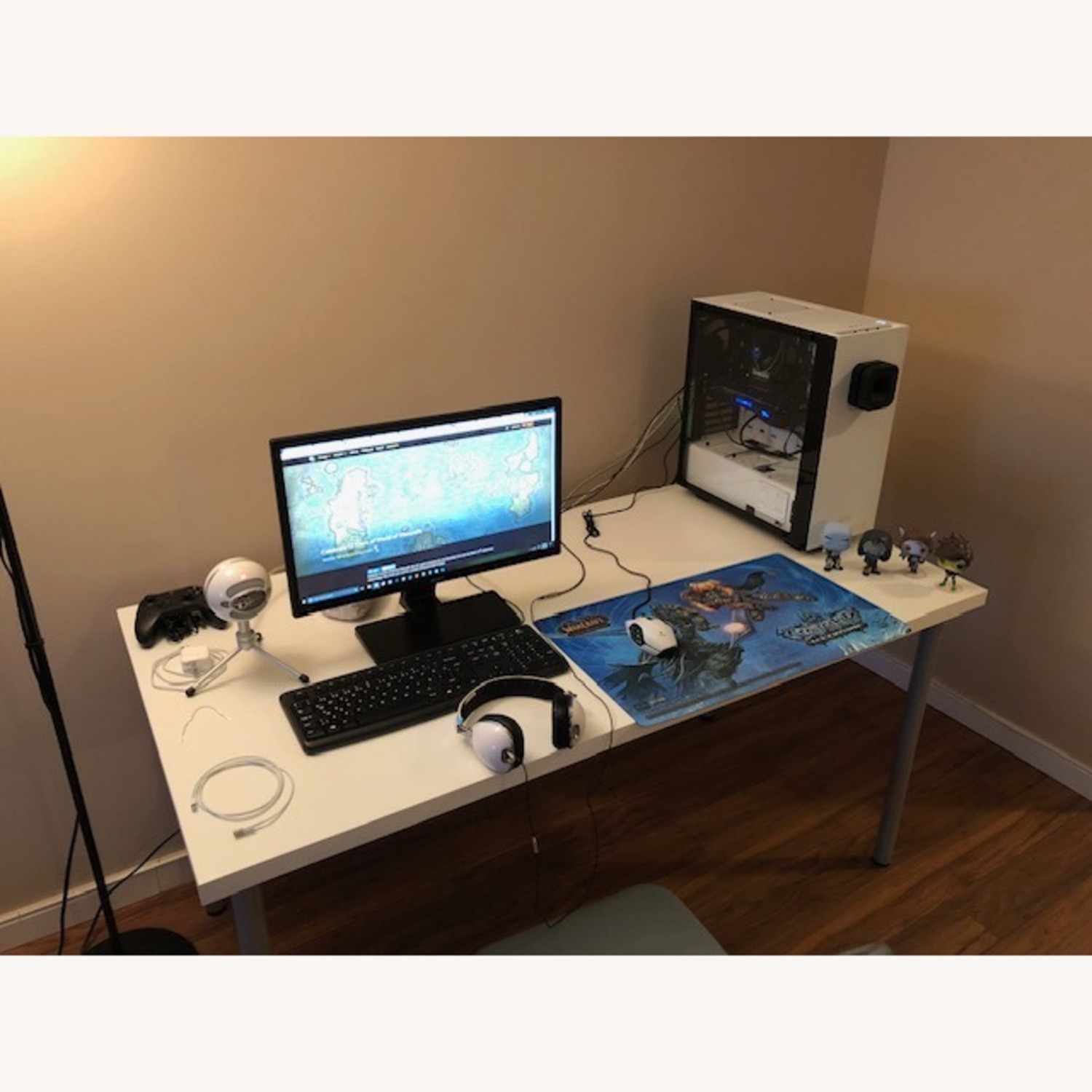 IKEA Lagkapten Desk with Adils Legs - image-3