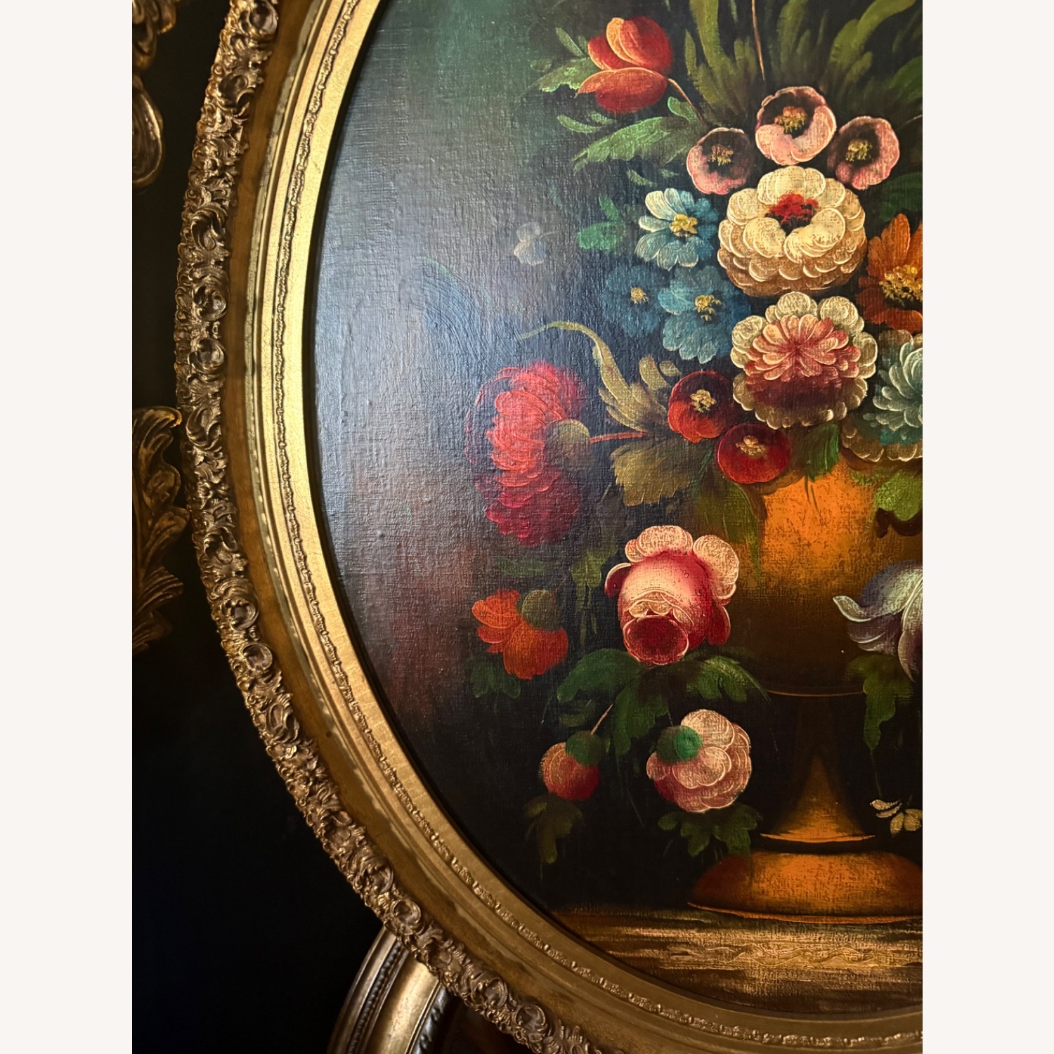 Vintage/Antique Finds Gold Wood Wall Art - image-5