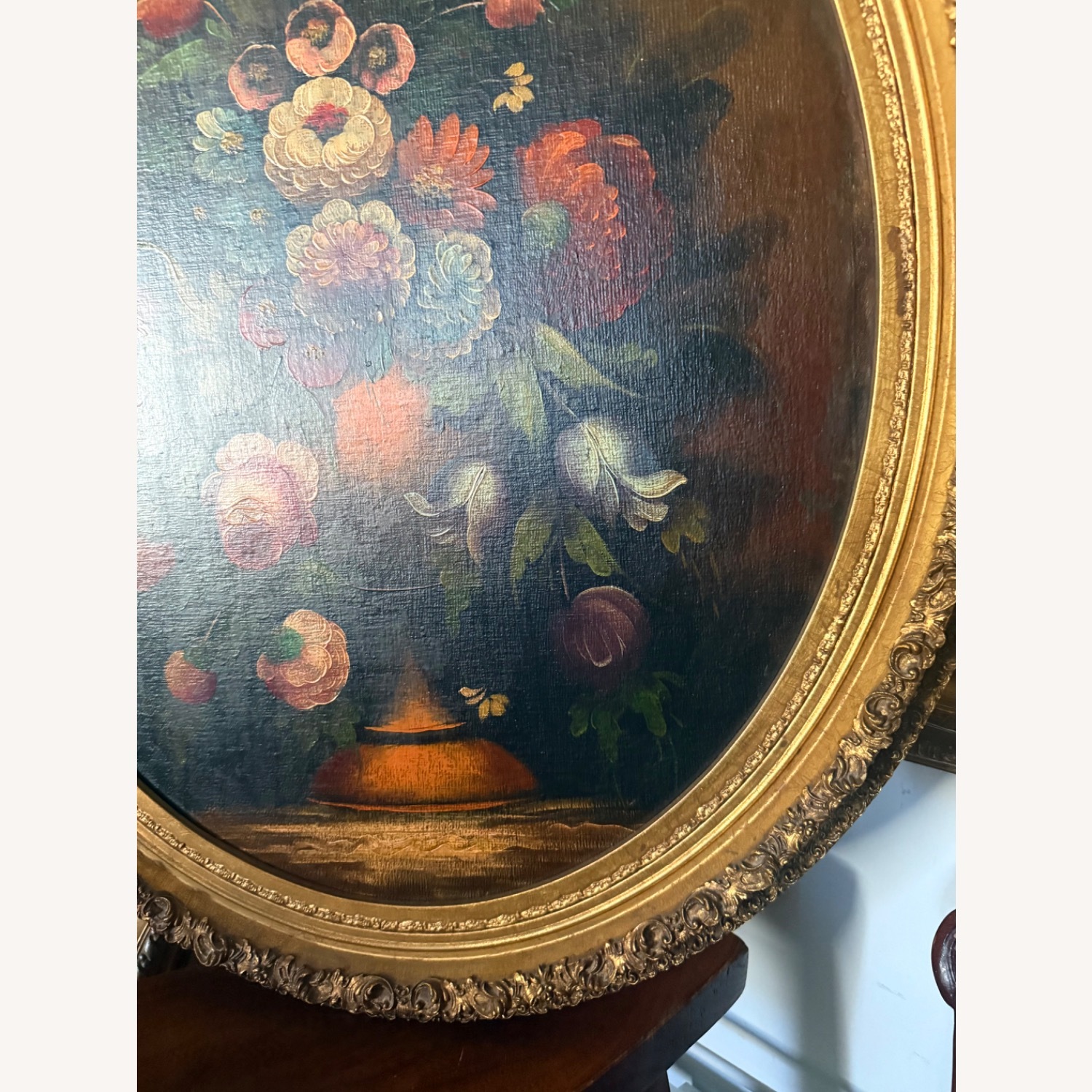 Vintage/Antique Finds Gold Wood Wall Art - image-4