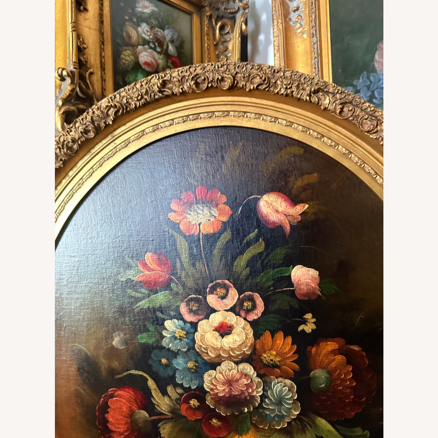 Vintage/Antique Finds Gold Wood Wall Art - image-2