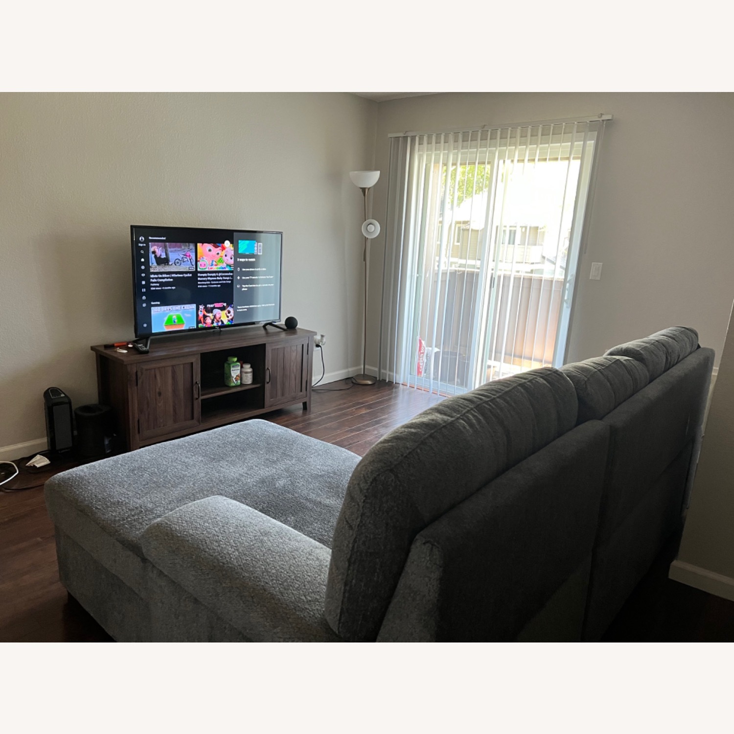 Ashley Furniture Sofa Cum Pull Out Bed With Storage  - image-3