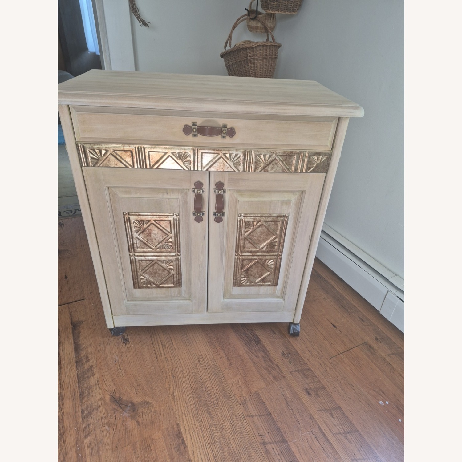 Cabinet With Wheels - image-1