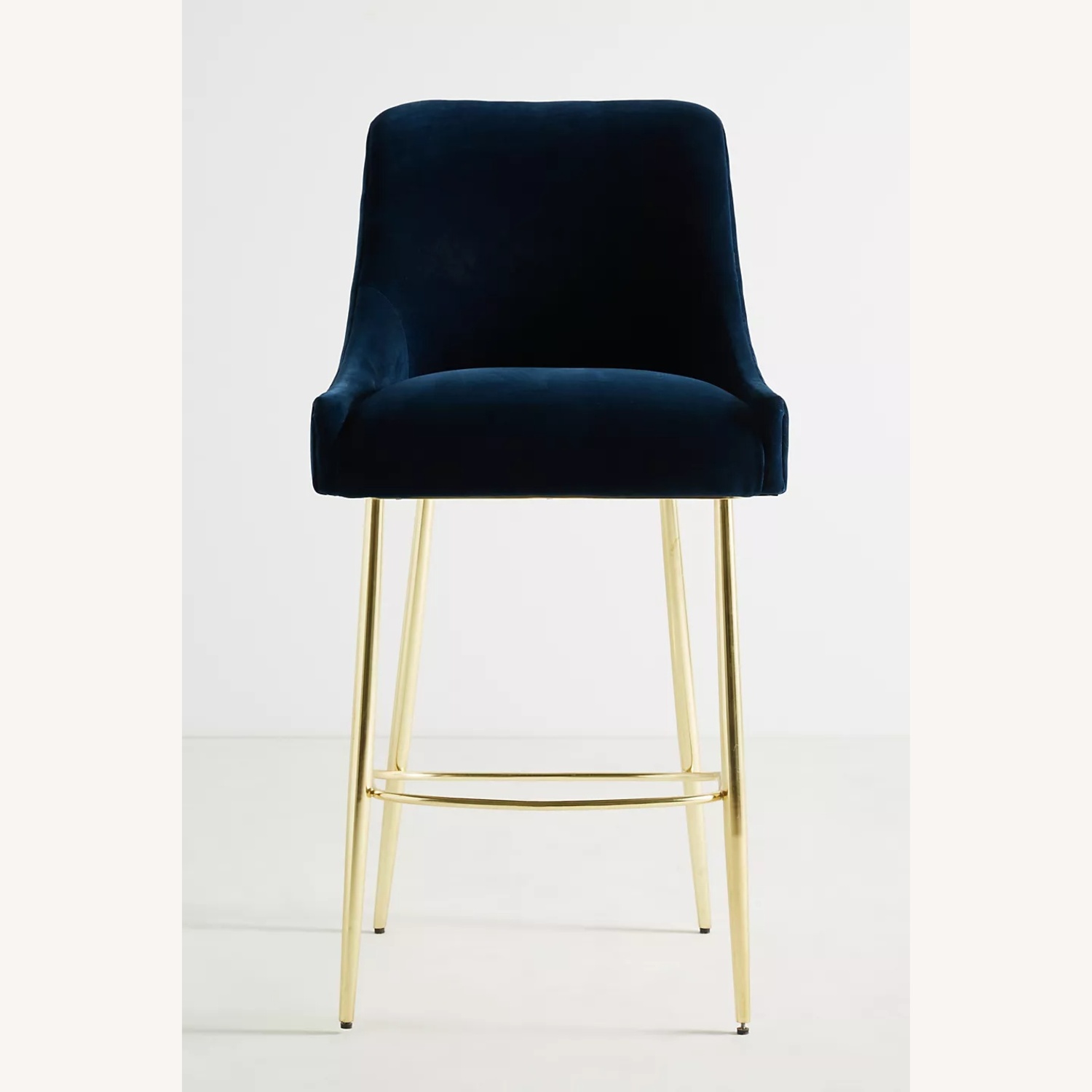 Anthropologie Velvet Elowen Bar Stools - image-4