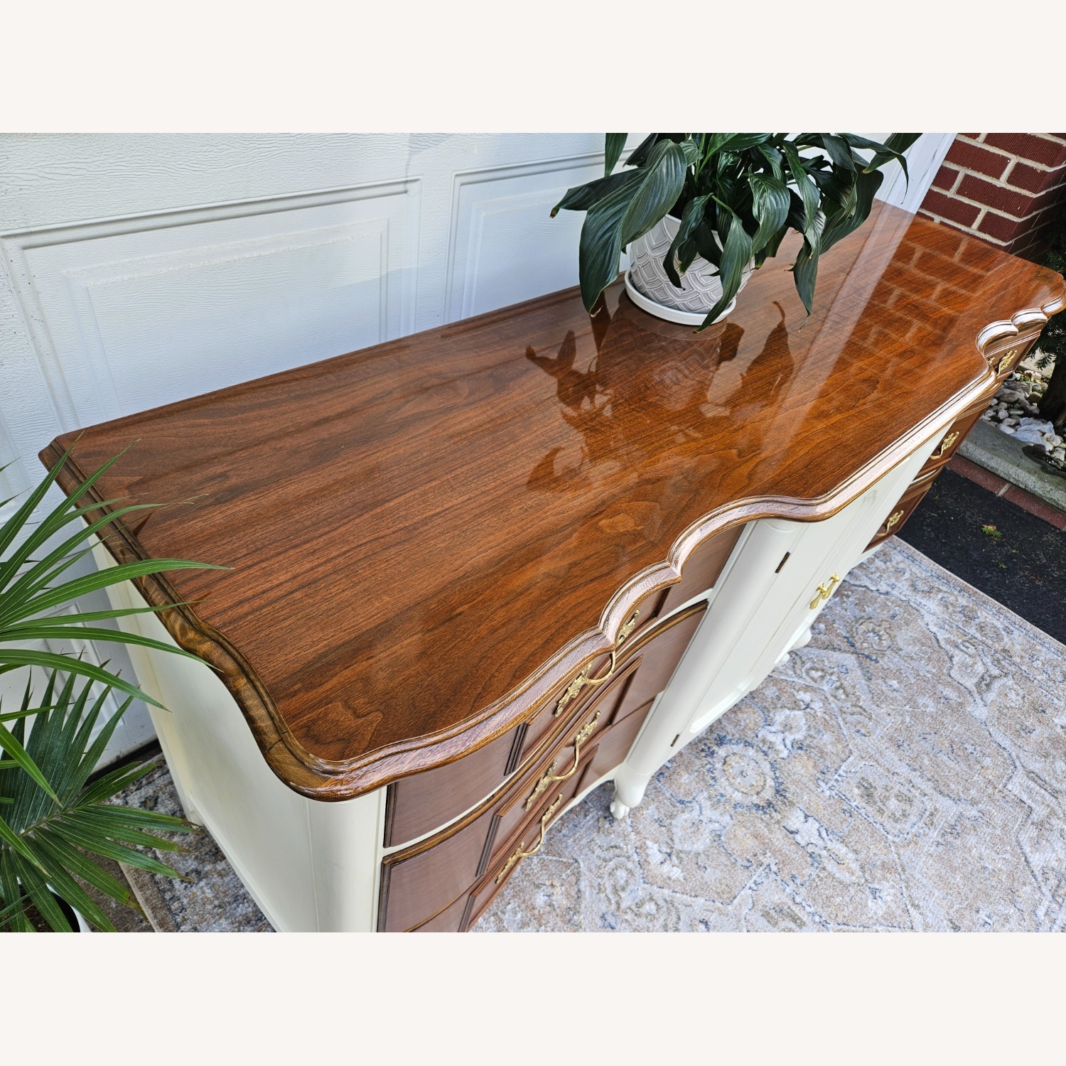 Grand Vintage/Antique French Provincial Dresser - image-7