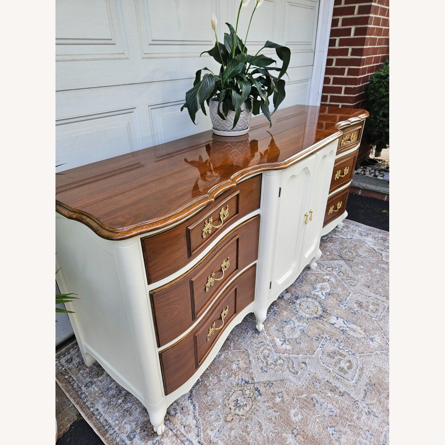 Grand Vintage/Antique French Provincial Dresser - image-2