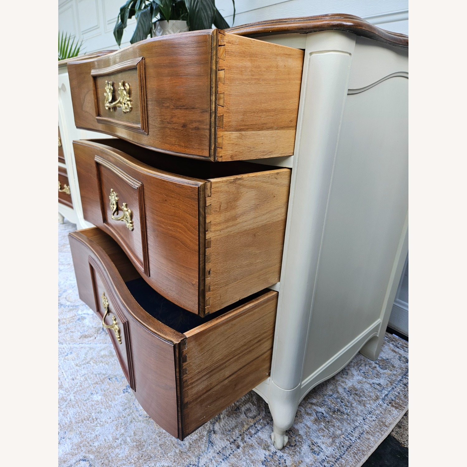 Grand Vintage/Antique French Provincial Dresser - image-3