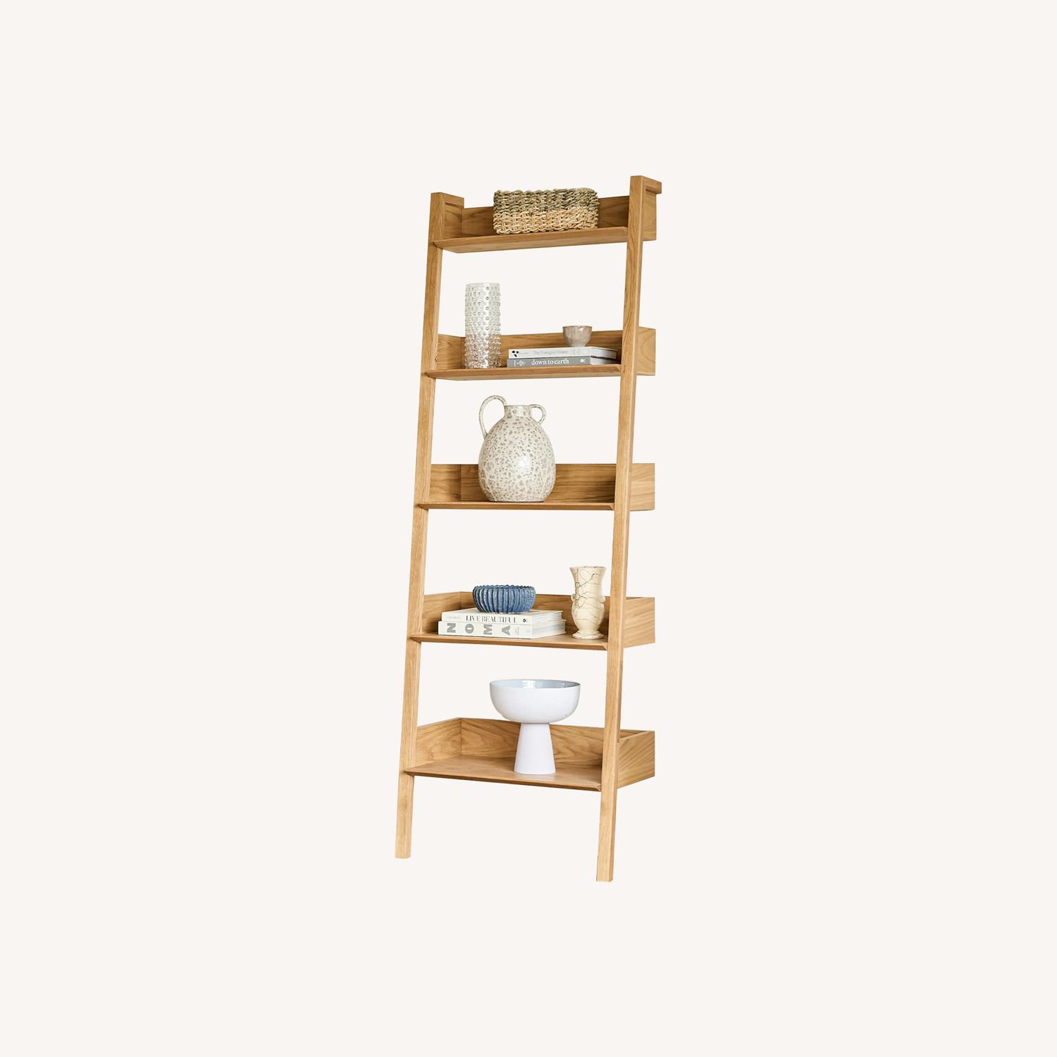 Article Fantol 26.5" Shelving Unit, Narrow - Natural Oak - image-0