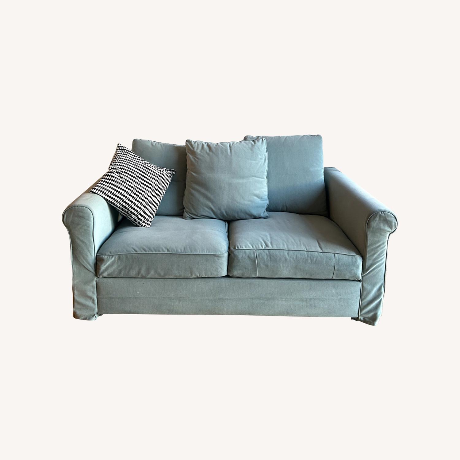 IKEA Härlanda Light Green 2 Seater Sofa - image-0