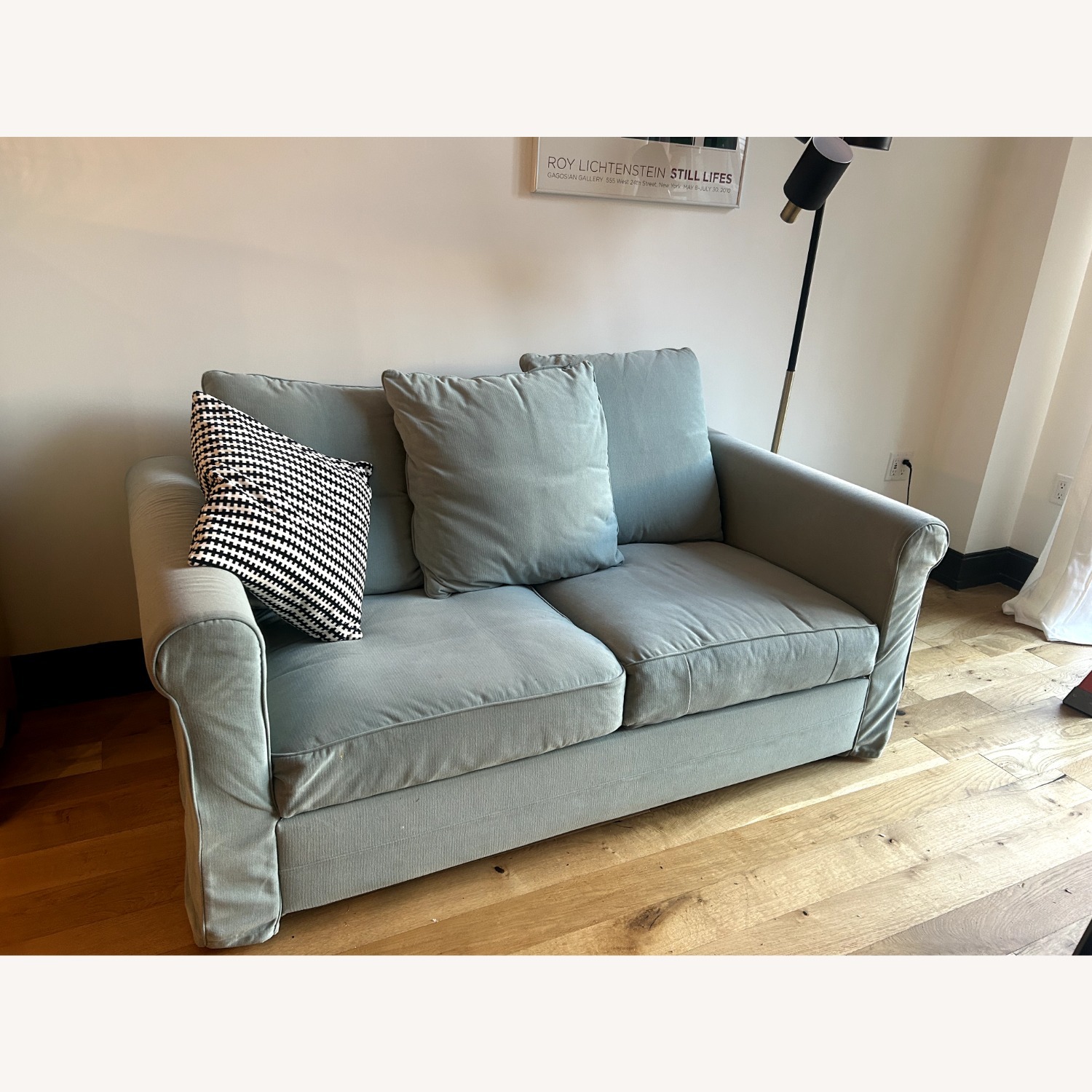 IKEA Härlanda Light Green 2 Seater Sofa - image-2