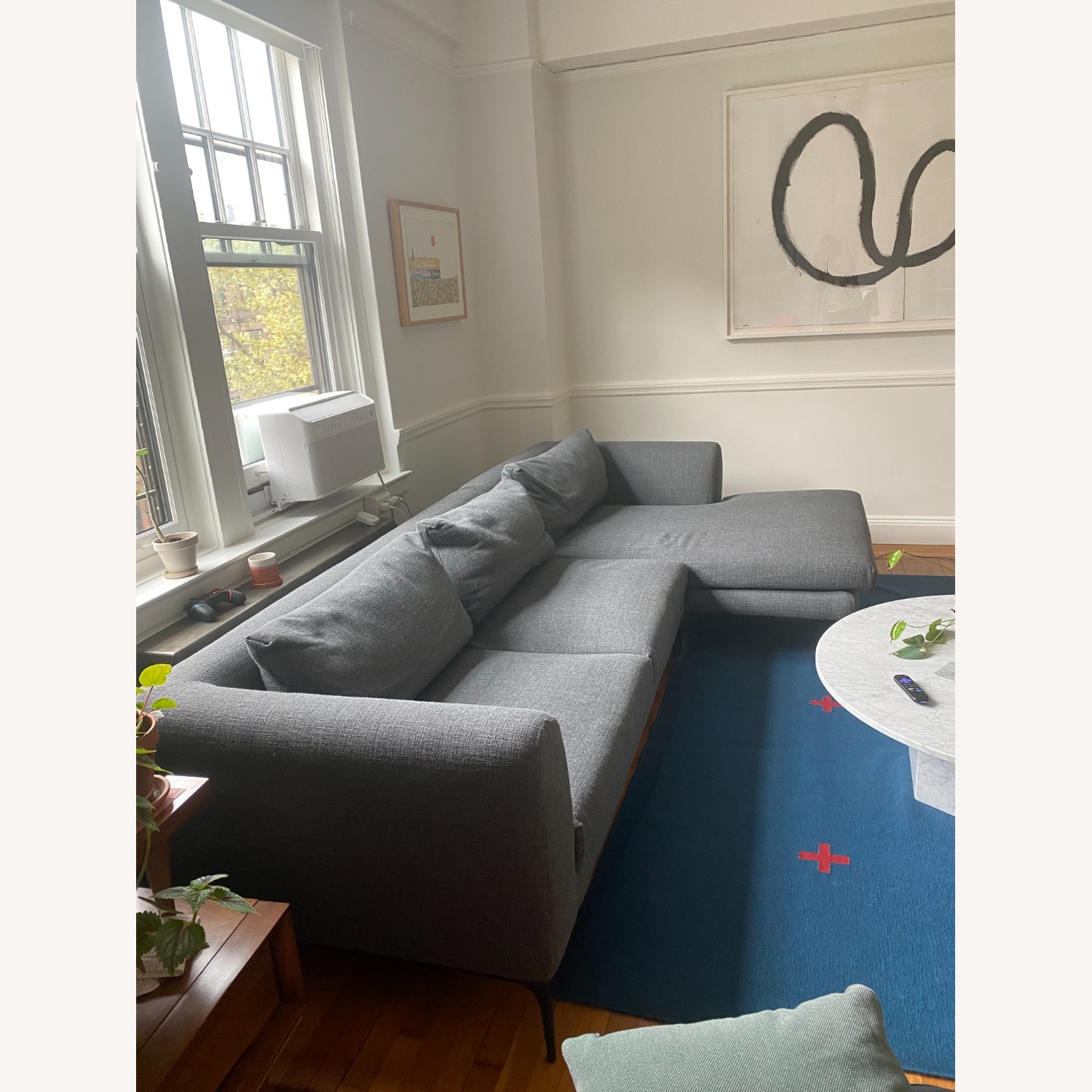 Design Within Reach Jonas Dark Gray 2 Piece Sectional - image-3