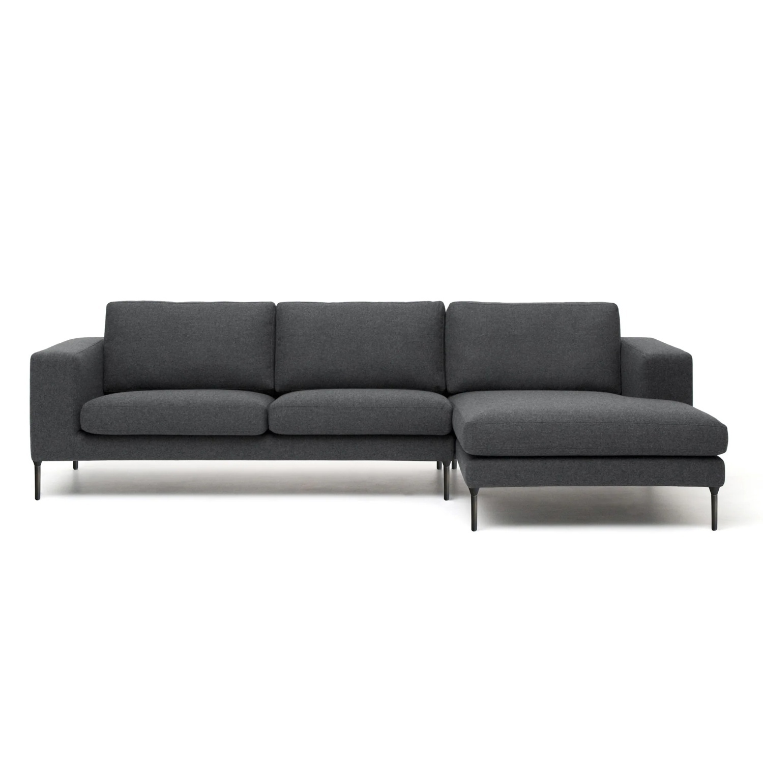 Design Within Reach Jonas Dark Gray 2 Piece Sectional - image-6