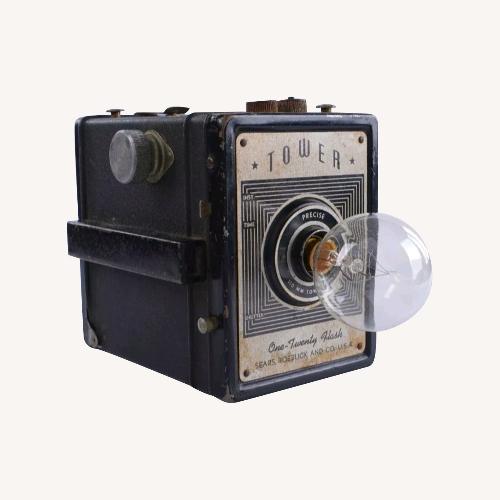 Used Vintage Camera Lamp – Tower One-Twenty Flash  for sale on AptDeco