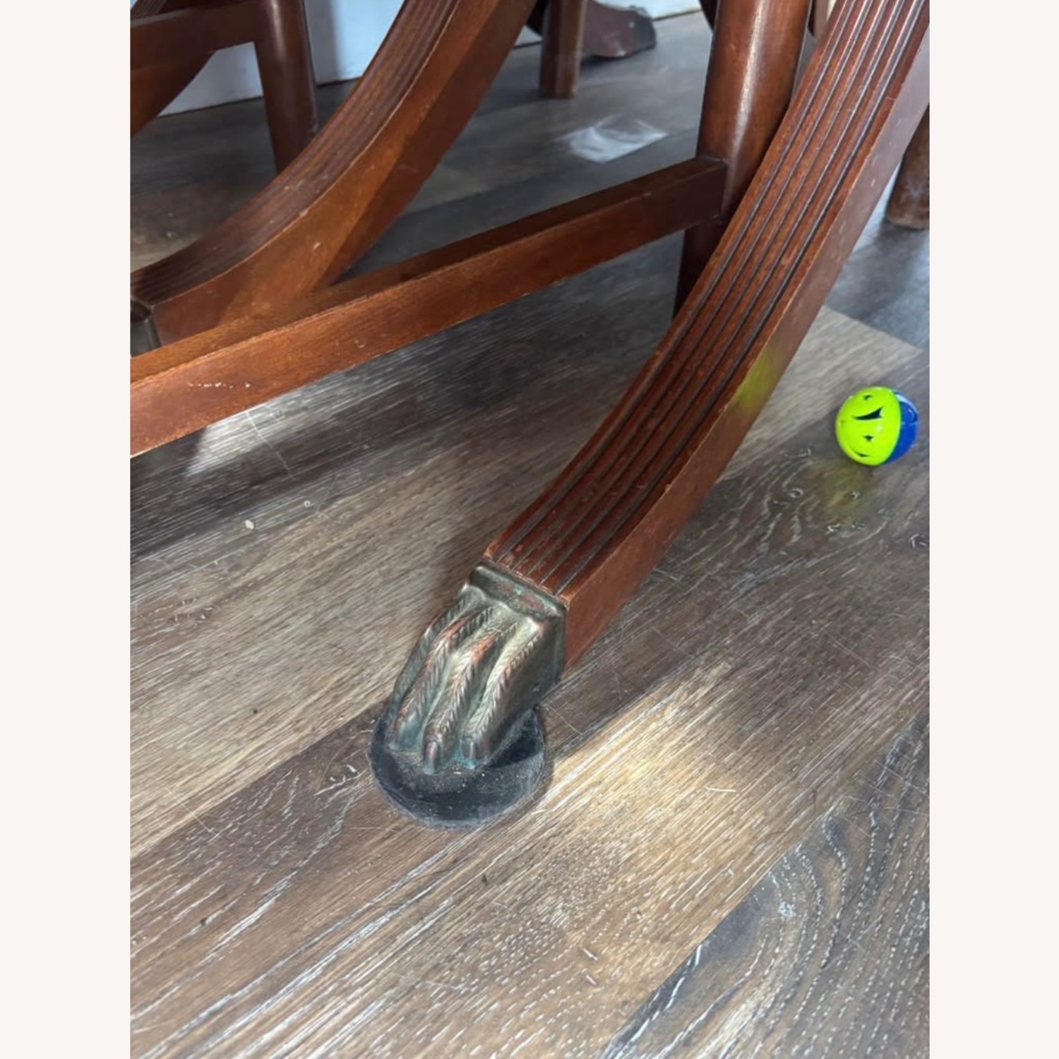 1930 Duncan Phyfe Antique Table/Chairs - image-3