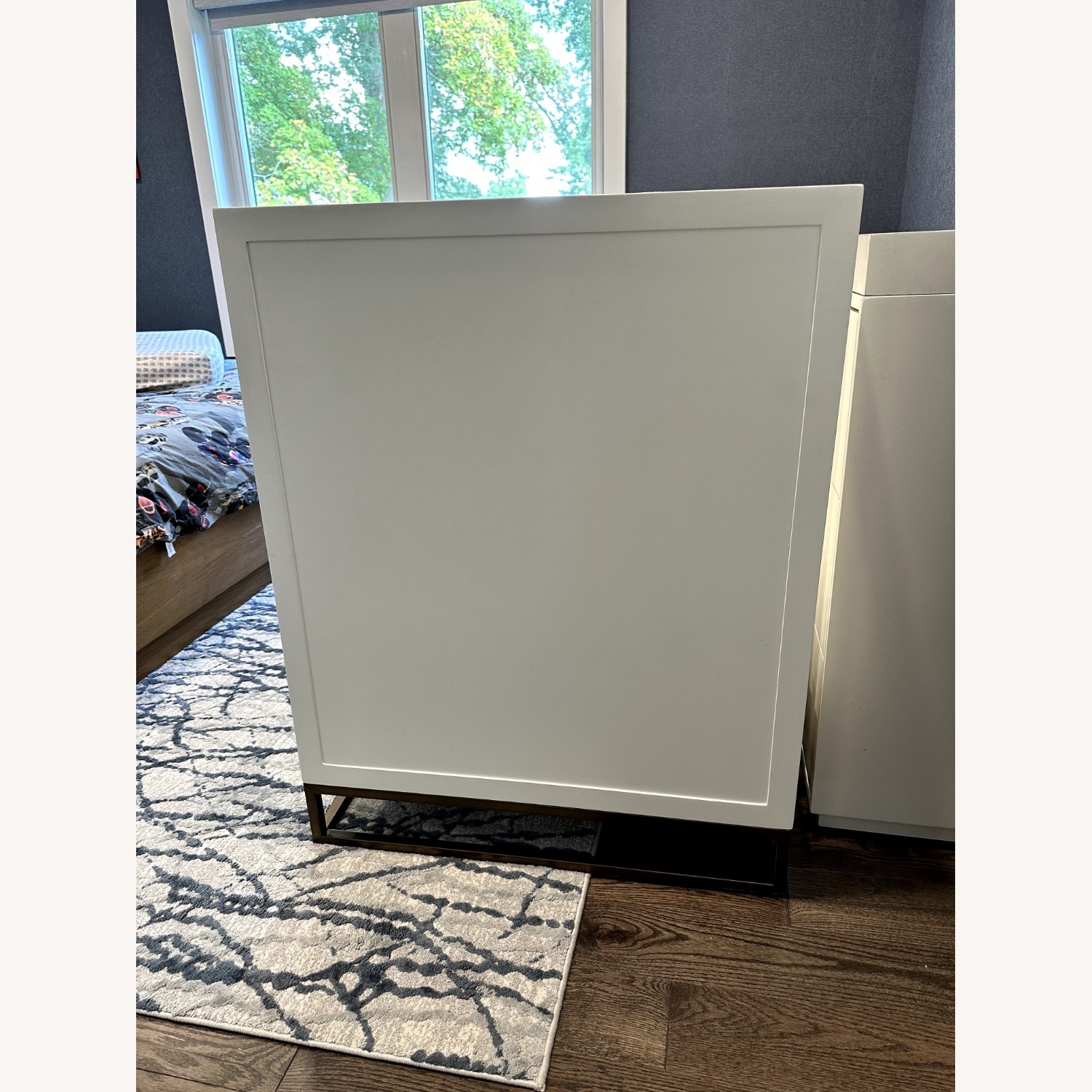 Restoration Hardware White Avalon Storage Crib - image-2