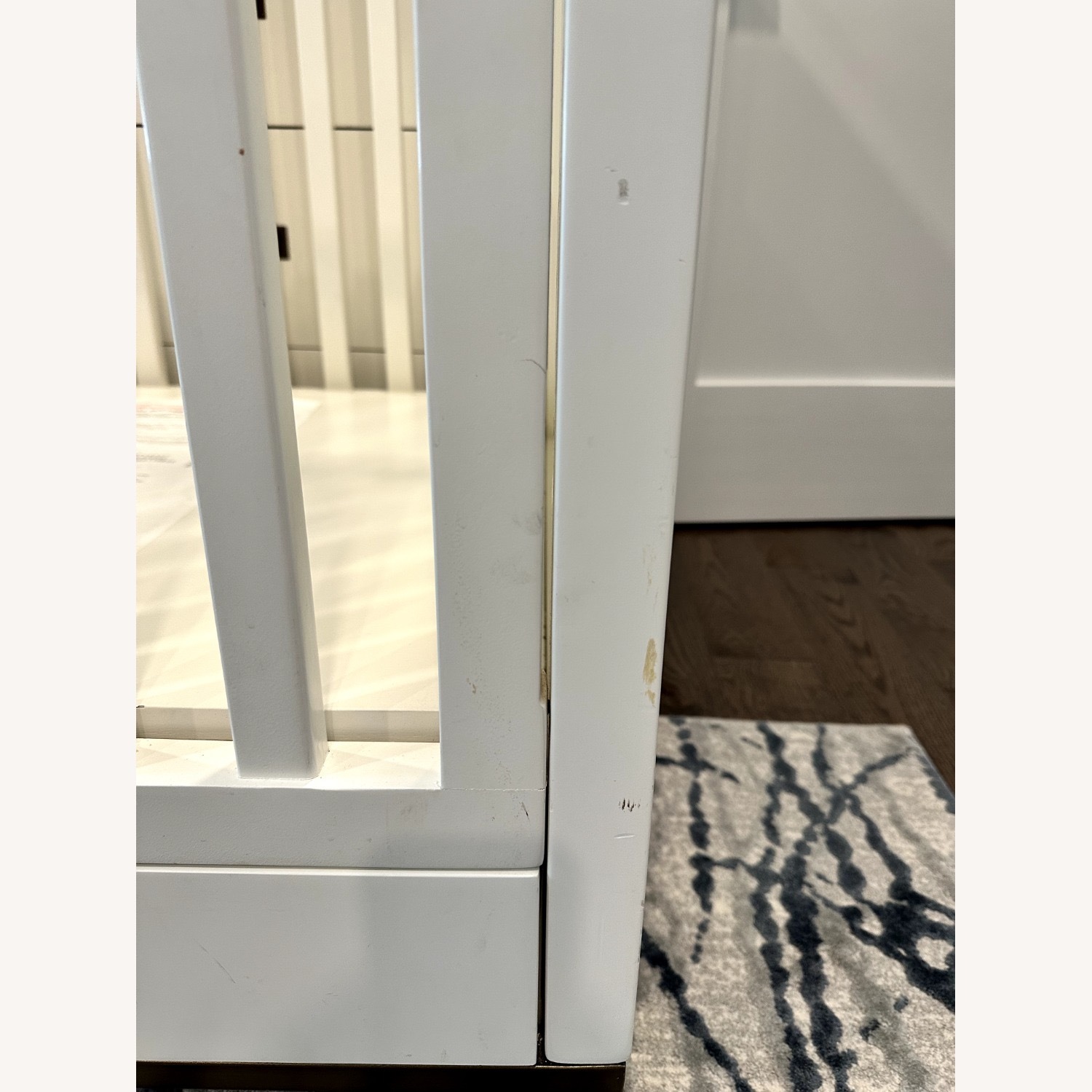 Restoration Hardware White Avalon Storage Crib - image-3