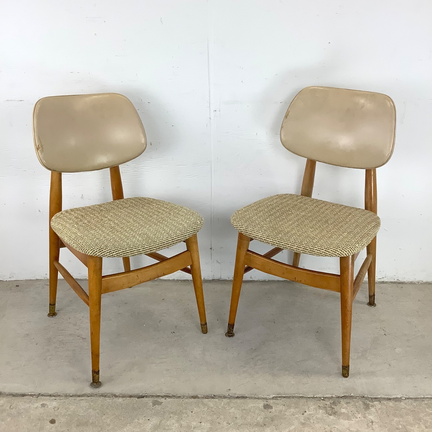 Pair Mid-Century Side Chairs - image-0