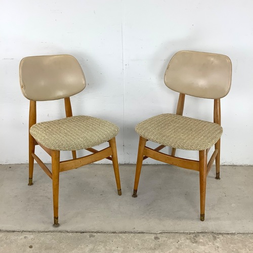 Used Pair Mid-Century Side Chairs for sale on AptDeco