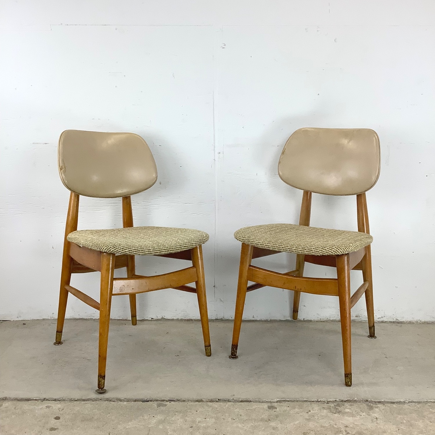 Pair Mid-Century Side Chairs - image-1