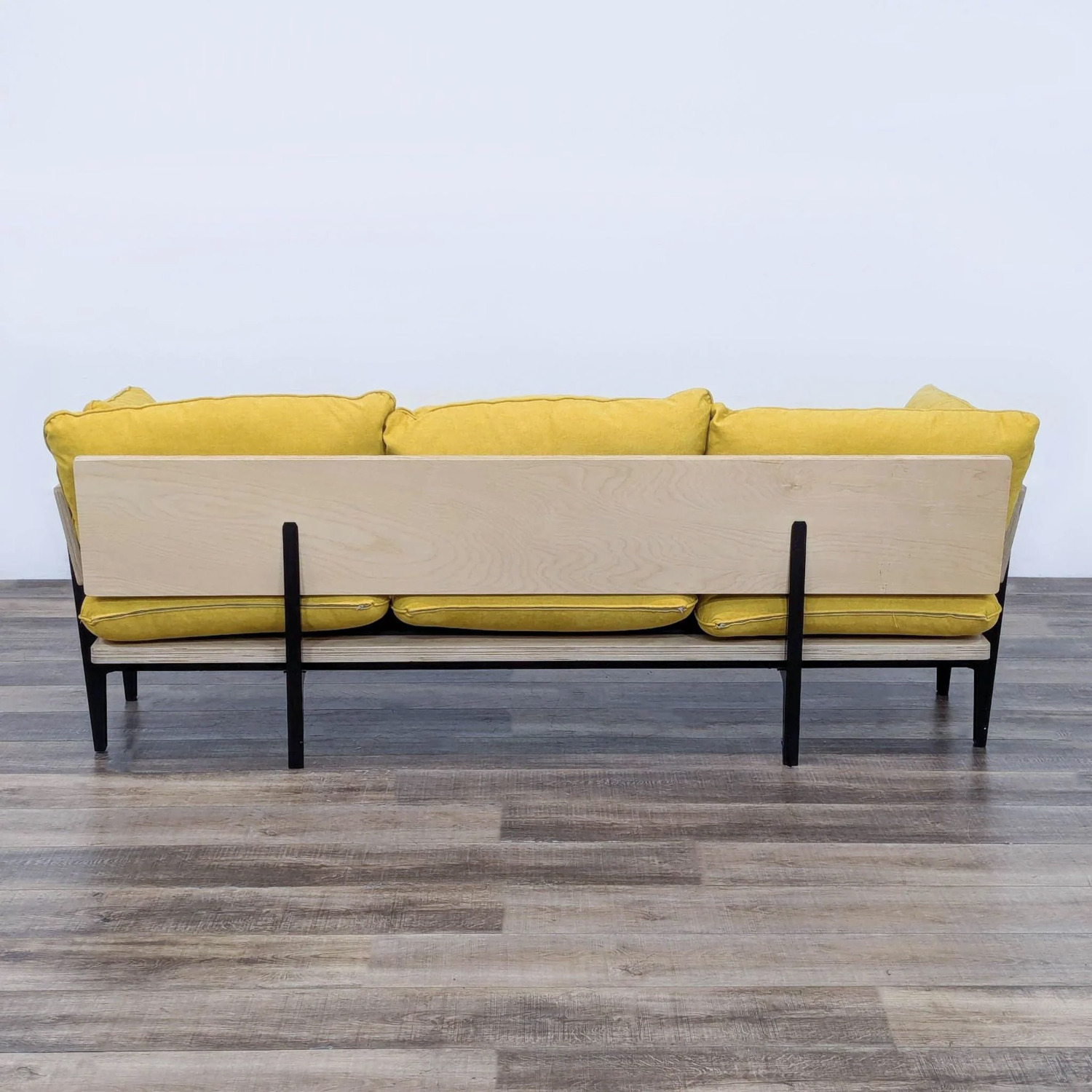 Floyd Yellow Fabric 3+ Seater Sofa - image-4
