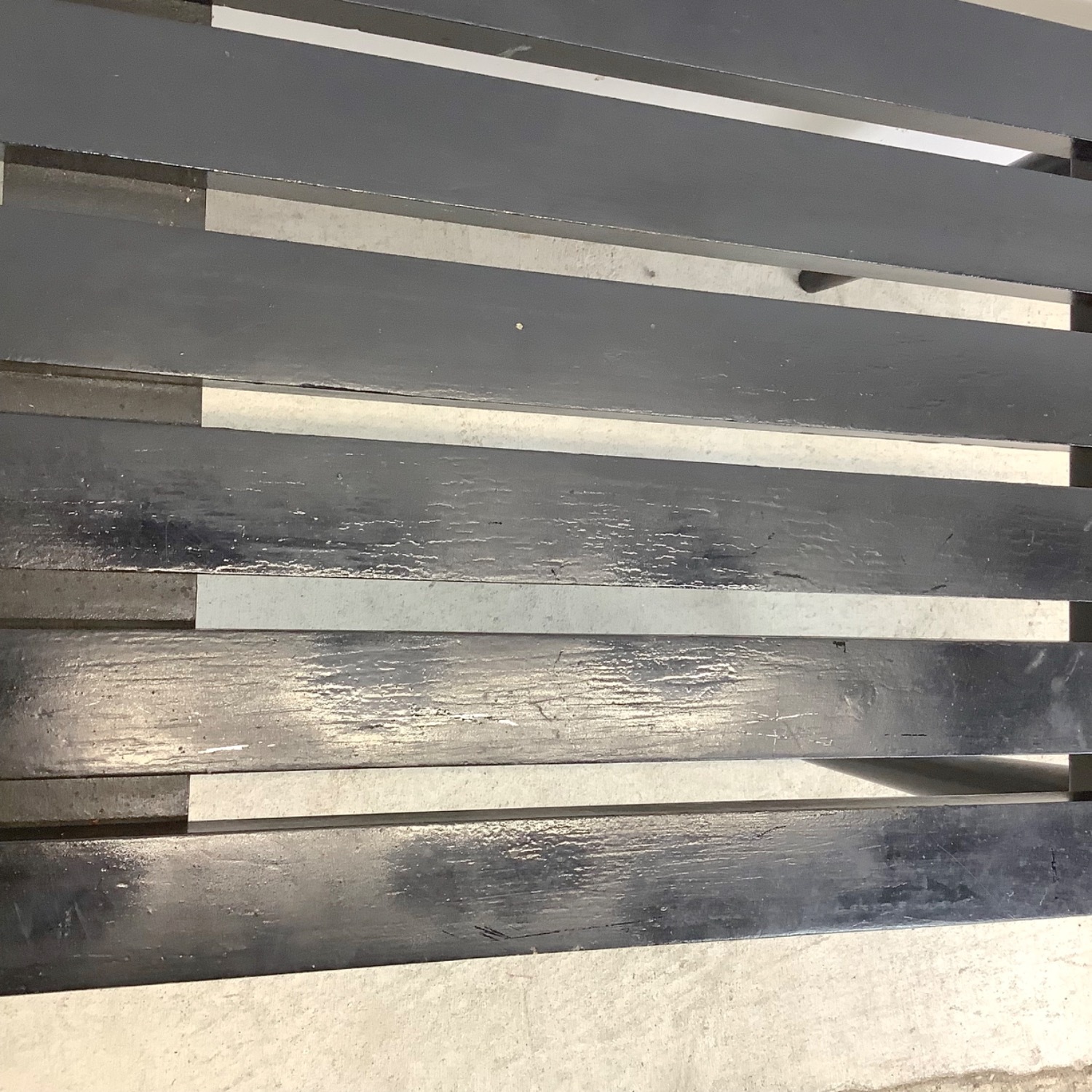 Mid-Century Slat Coffee Table or Bench - image-15