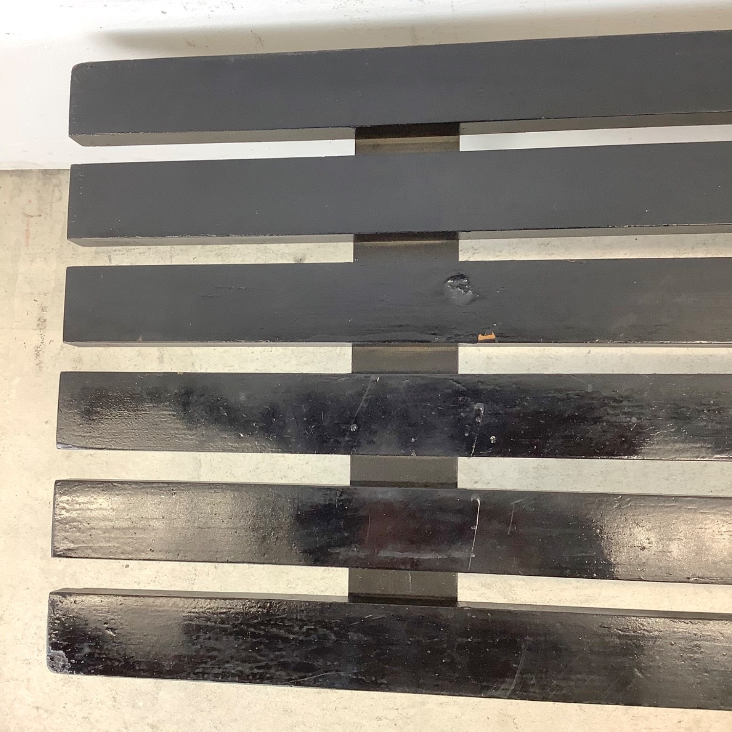 Mid-Century Slat Coffee Table or Bench - image-14