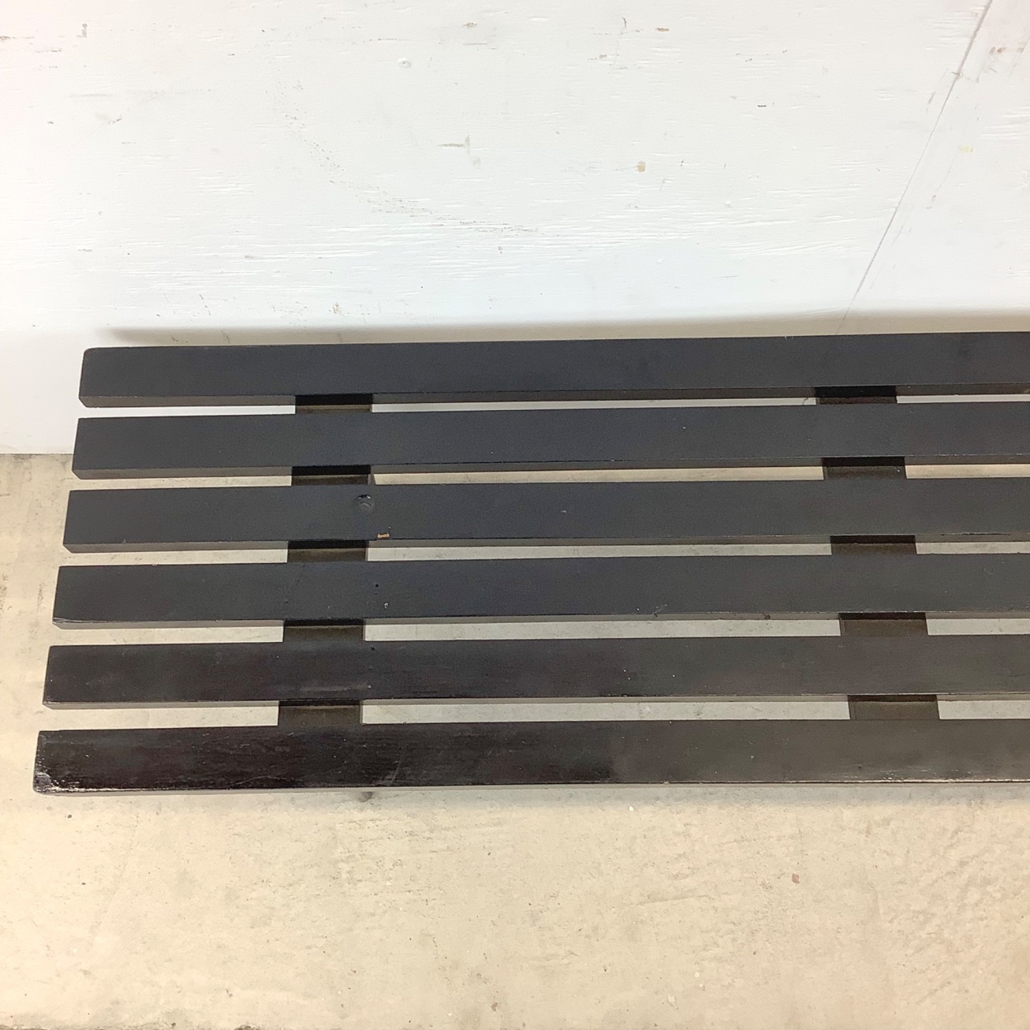 Mid-Century Slat Coffee Table or Bench - image-5