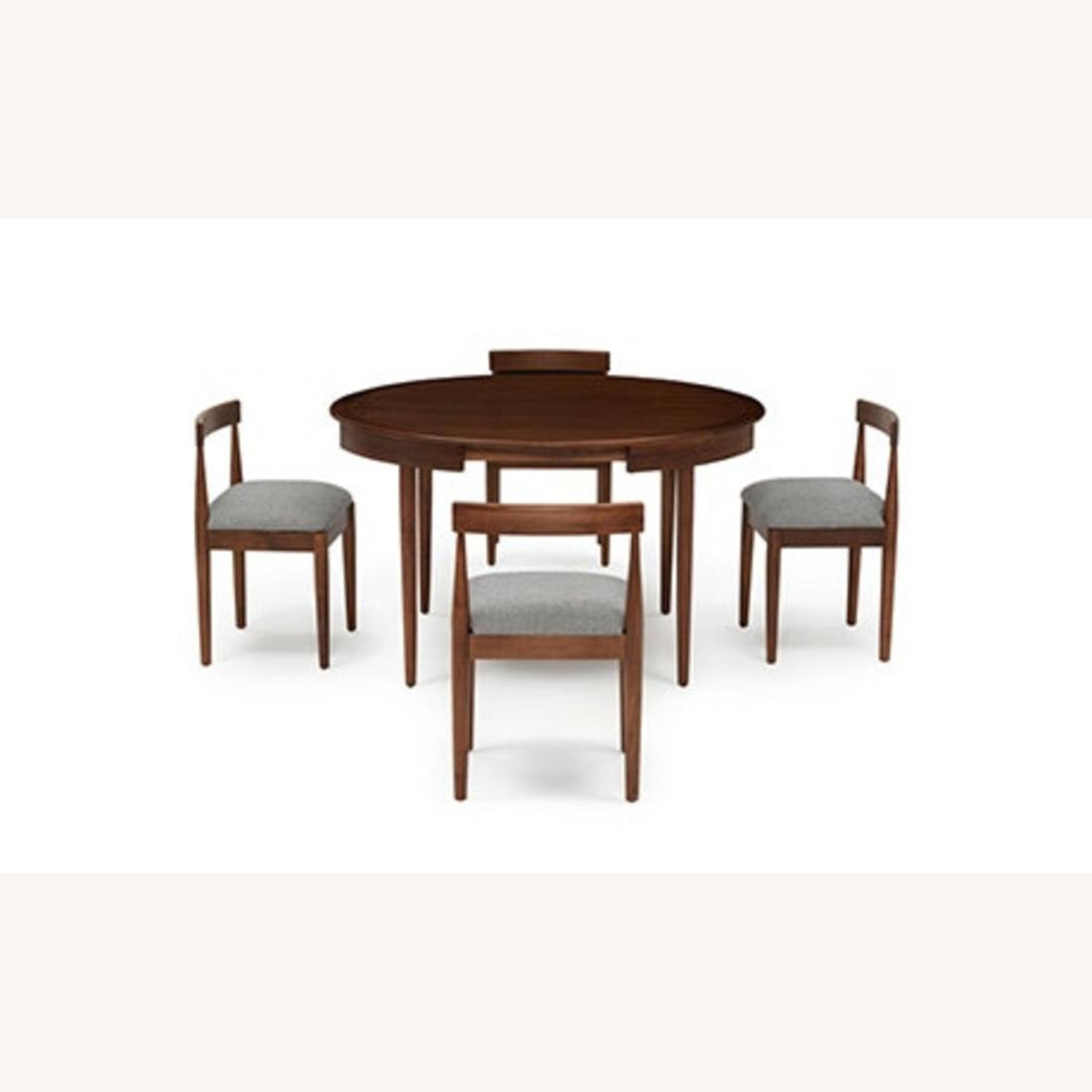 Joybird Toscano Dark Brown Wood Dining Set - image-1