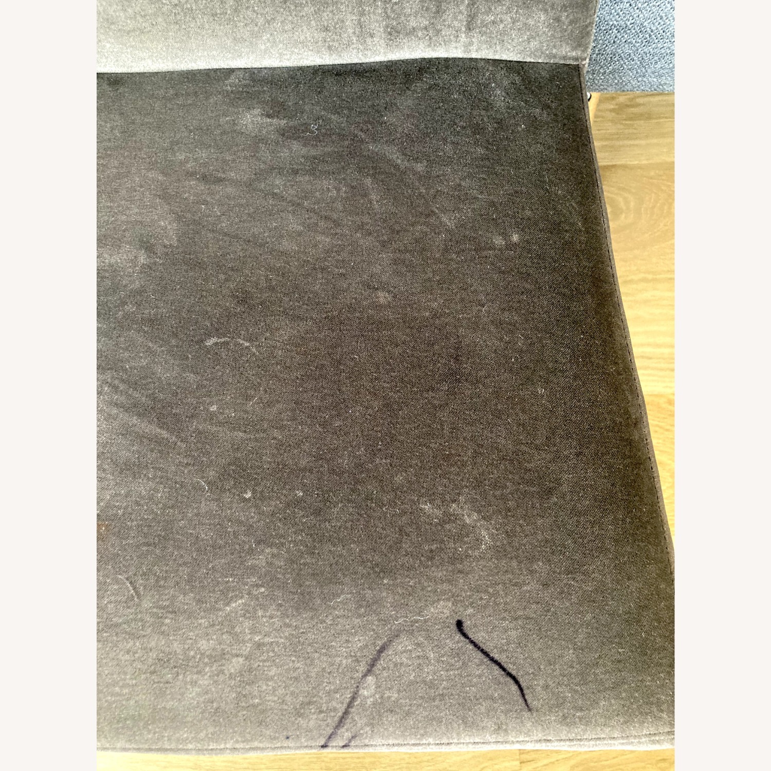 Room & Board Ava Dark Gray Wood Bench - image-2