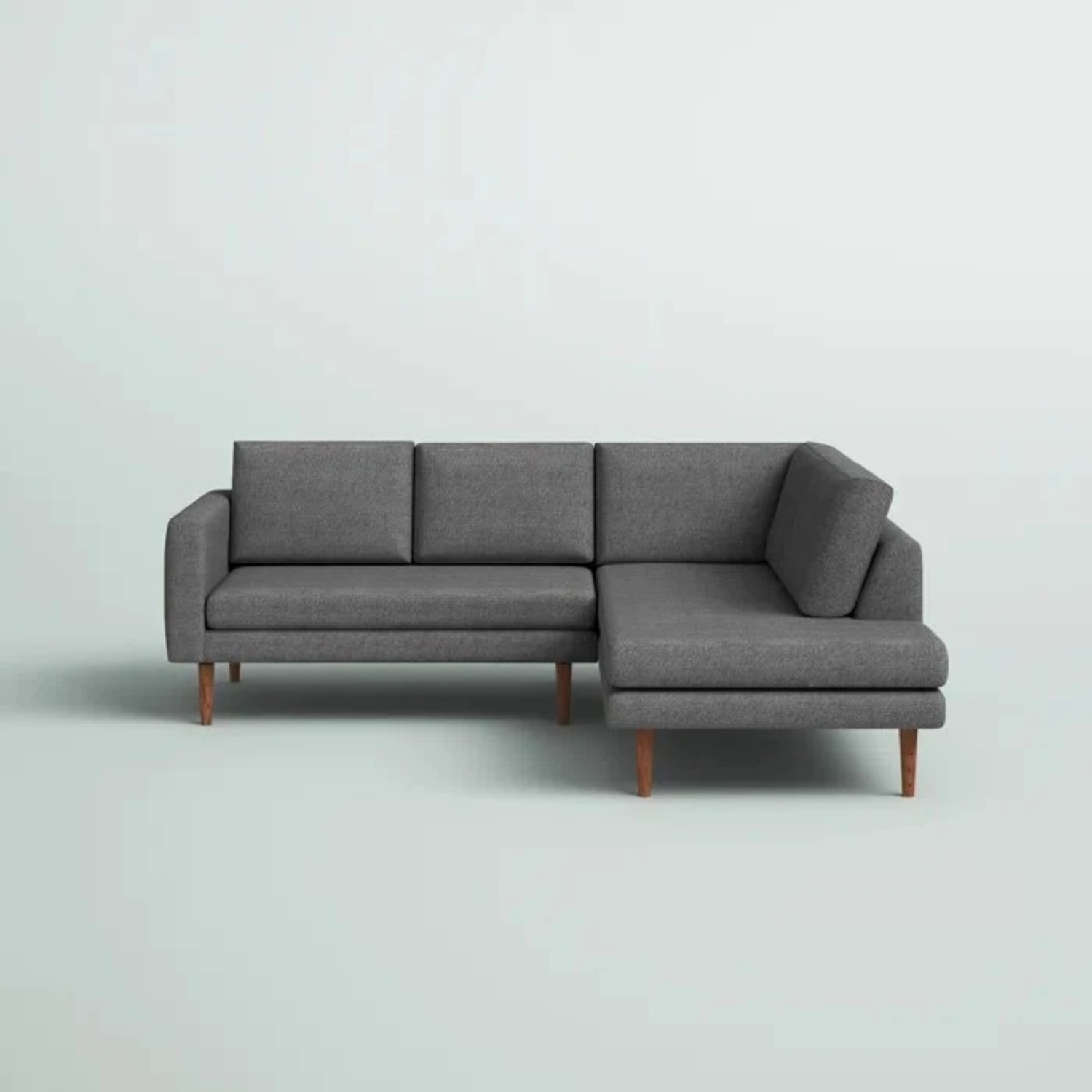 Wade Logan L Couch upholstered Sectional - image-5