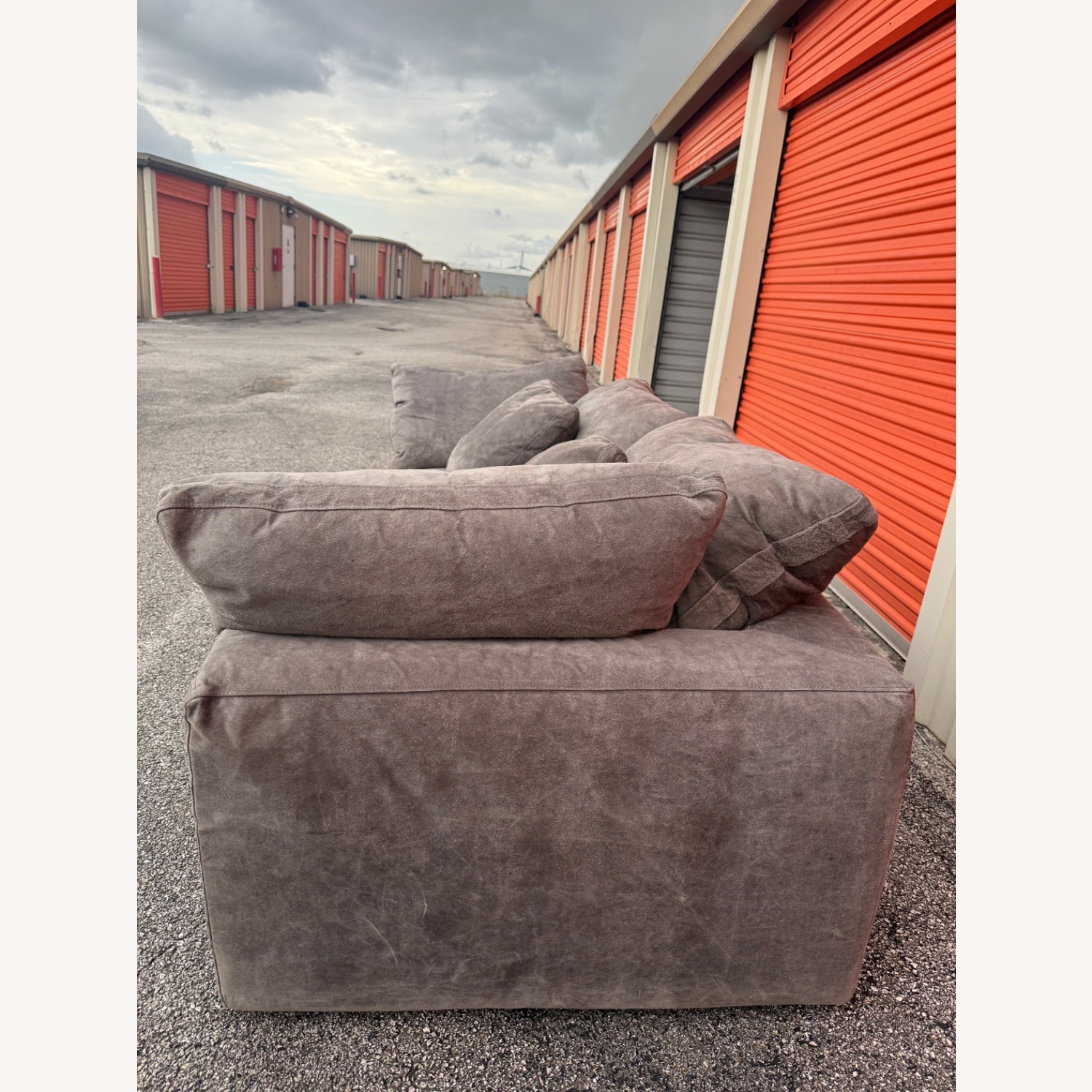 Restoration Hardware Cloud Sofa 8’ - image-1