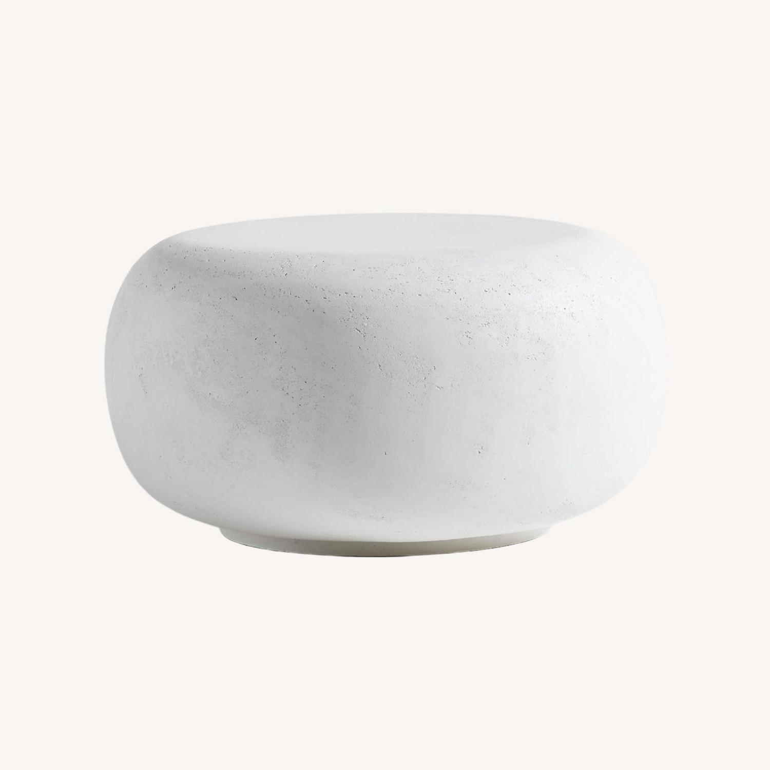 Crate & Barrel Leanne Ford Concrete side table  - image-0