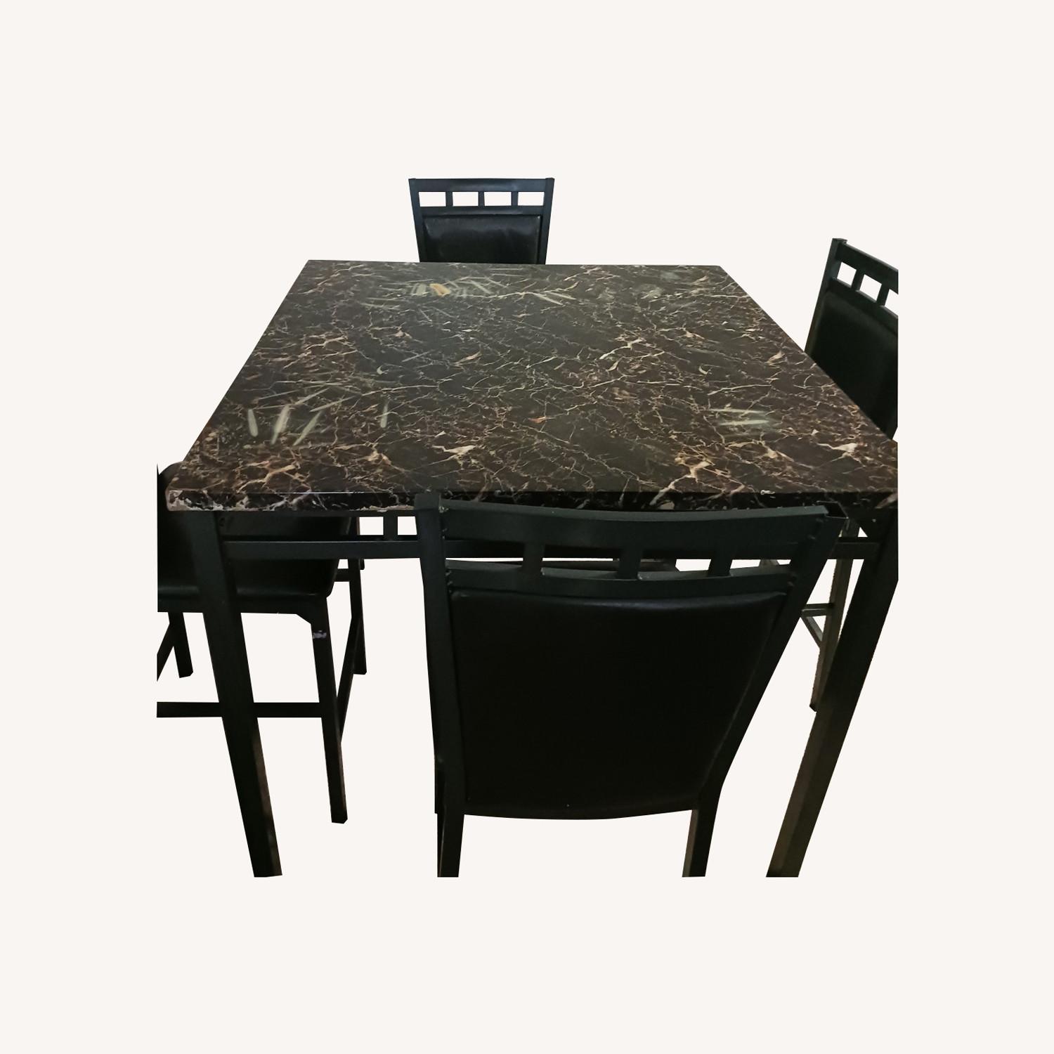 Ashley Furniture Fabric Dining Table - image-0