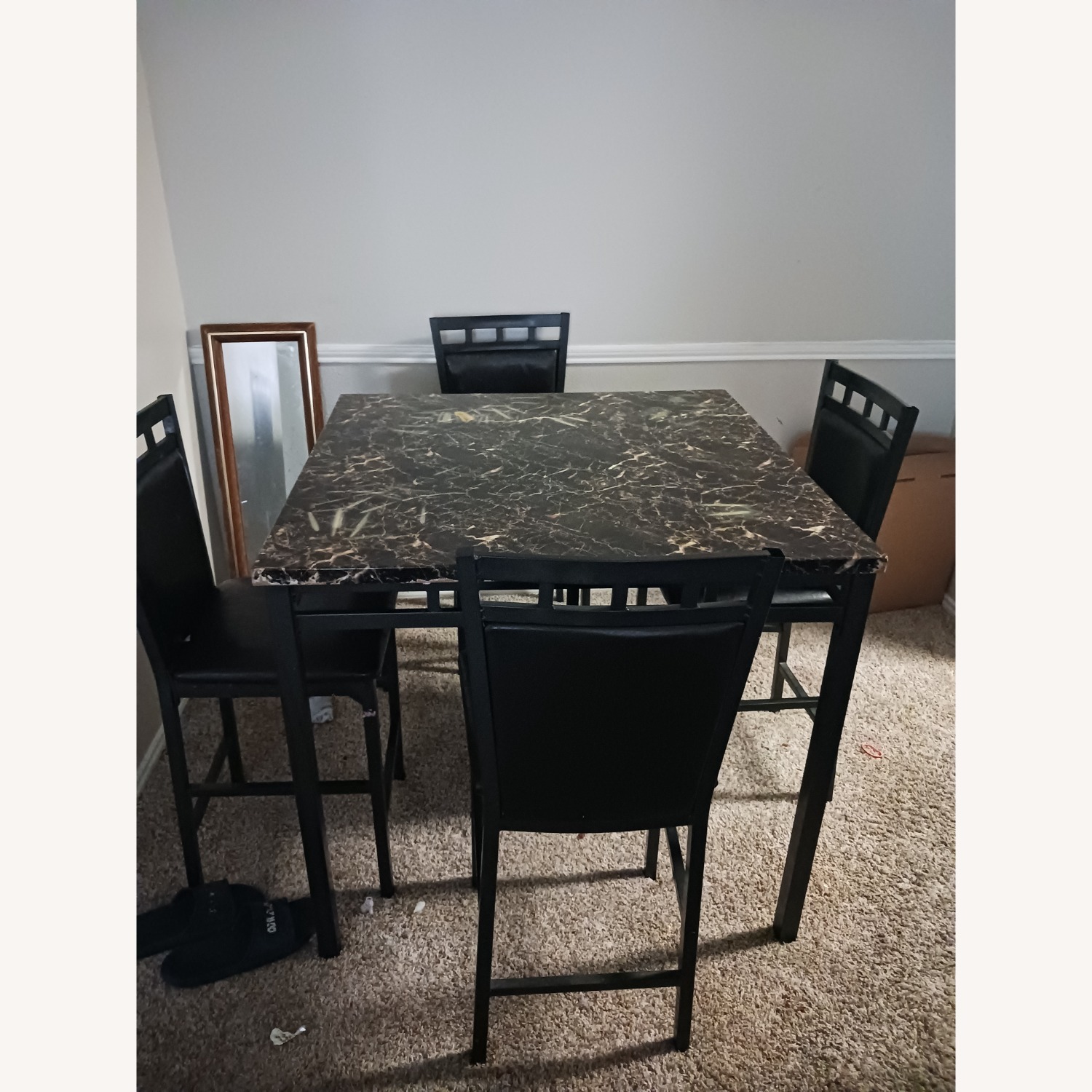 Ashley Furniture Fabric Dining Table - image-5