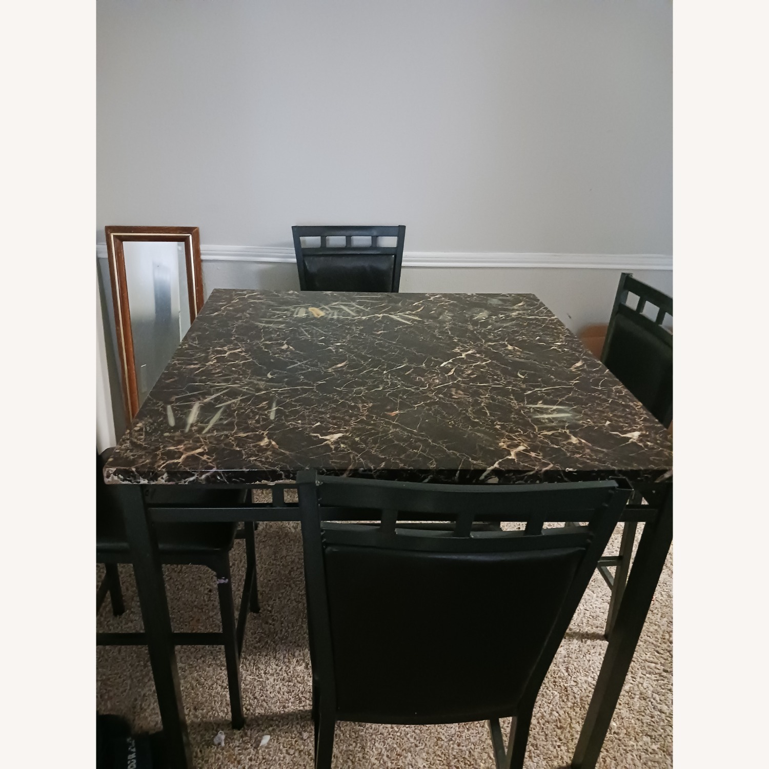 Ashley Furniture Fabric Dining Table - image-1