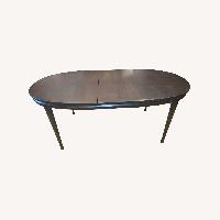 White Fine Furniture Co Oval Dining Table