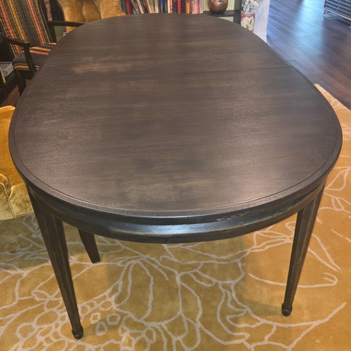 Used White Fine Furniture Co Oval Dining Table for sale on AptDeco