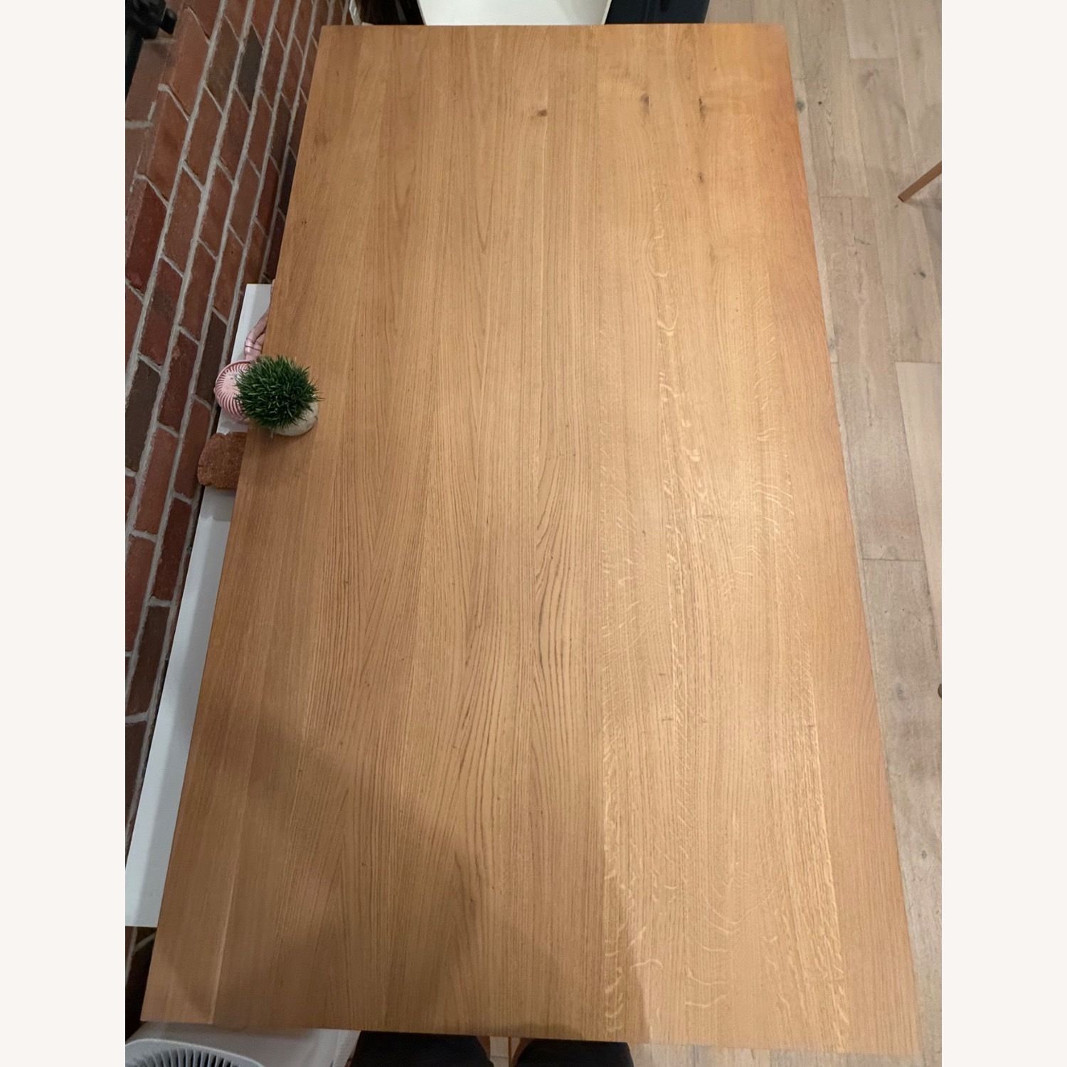 Ethnicraft Oak Dining Table Extends 71.5-110.5 in - image-7