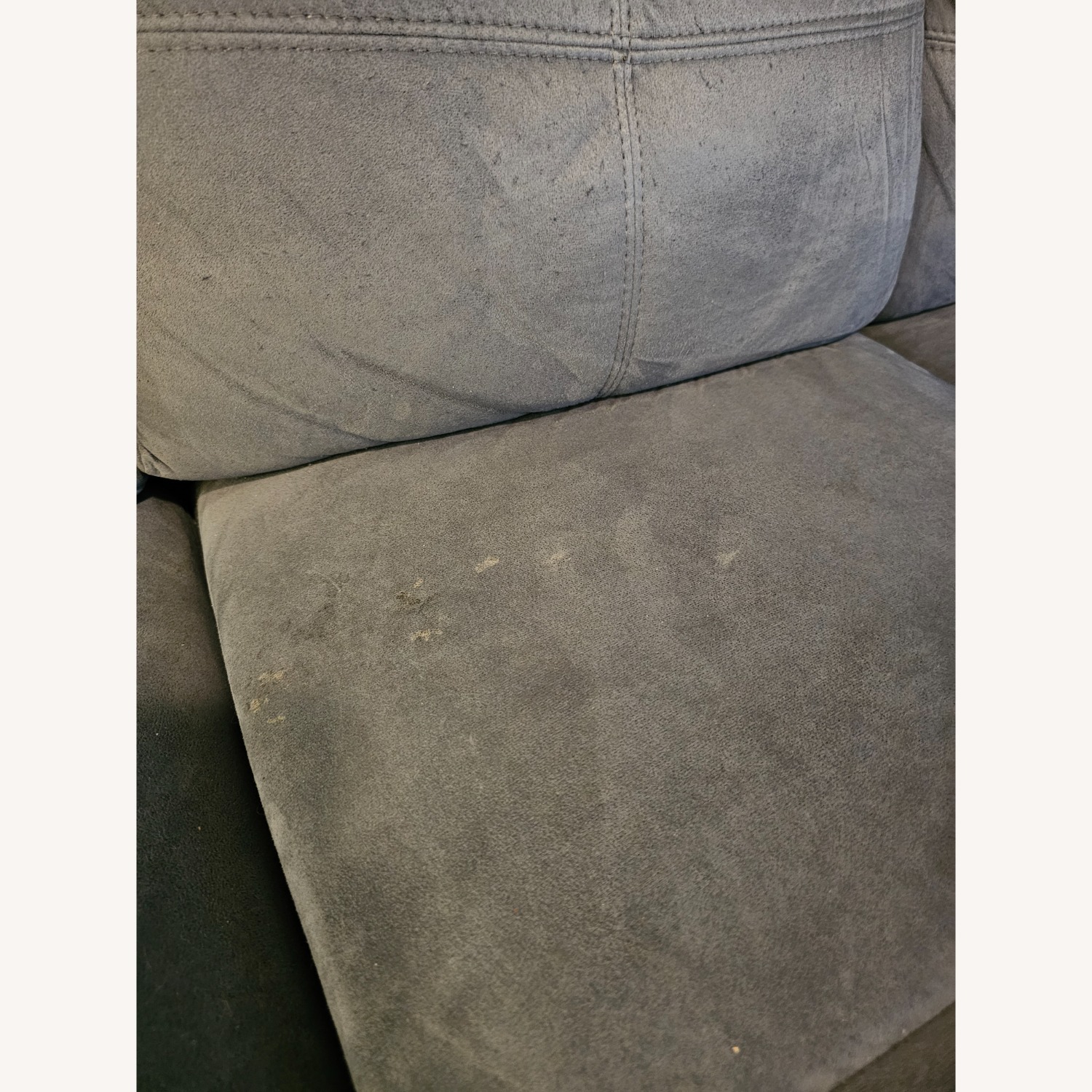 Rooms To Go Corinne Blue 3+ Seater Sofa - image-5